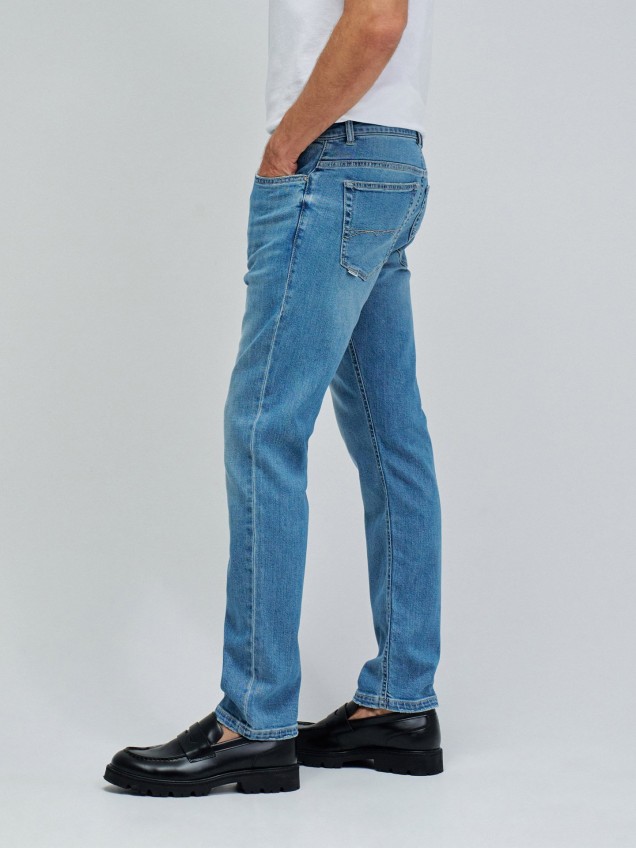 Calças de Ganga Slim Fit