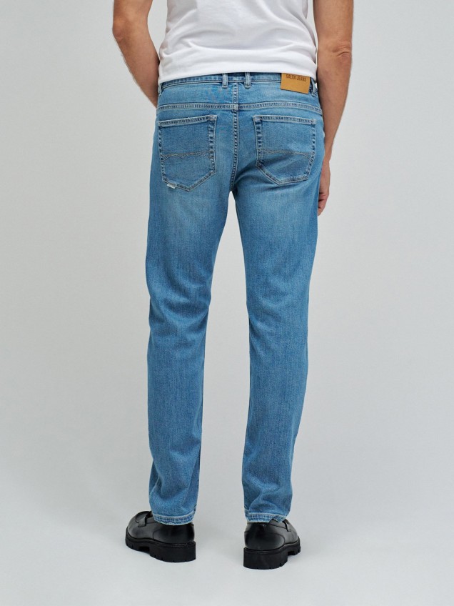 Calças de Ganga Slim Fit