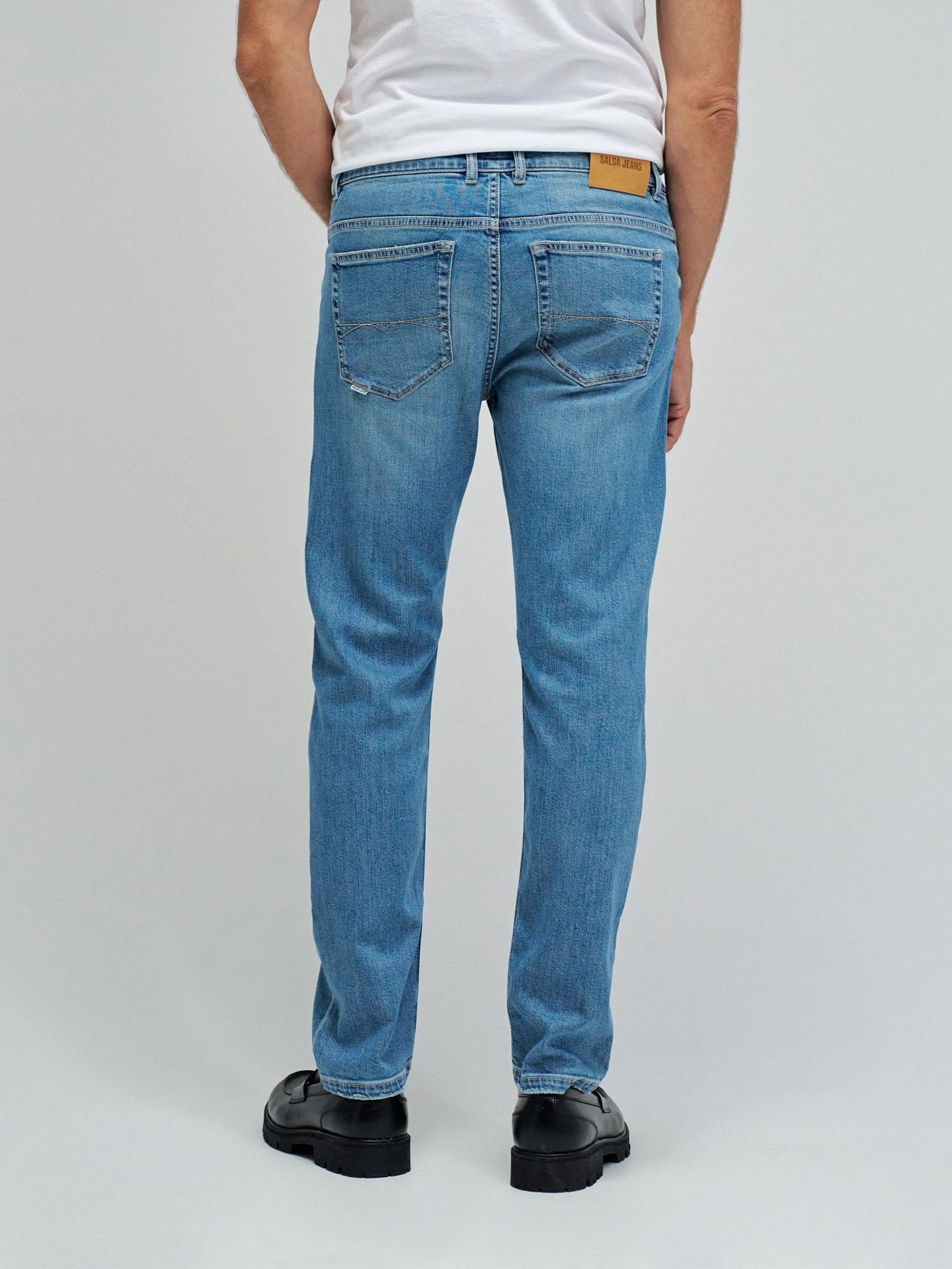 Calças de Ganga Slim Fit
