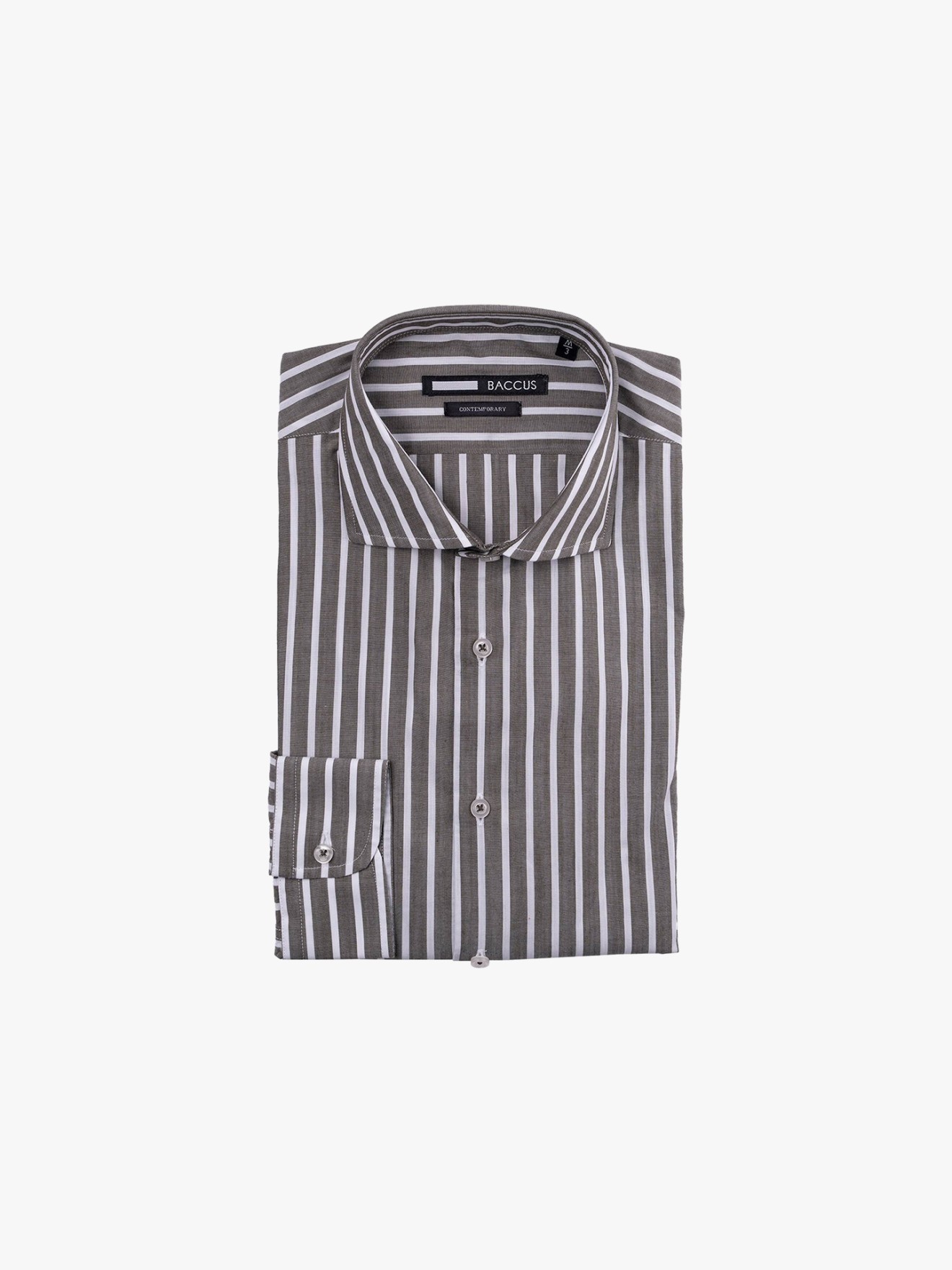 Camisa de Manga Comprida às Riscas