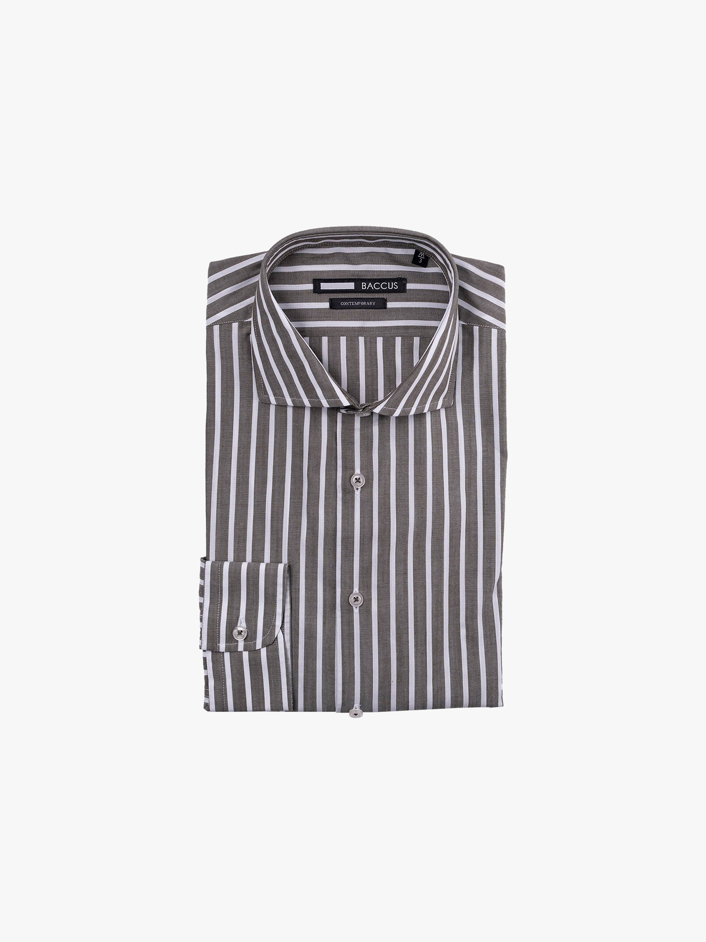 Camisa de Manga Comprida às Riscas