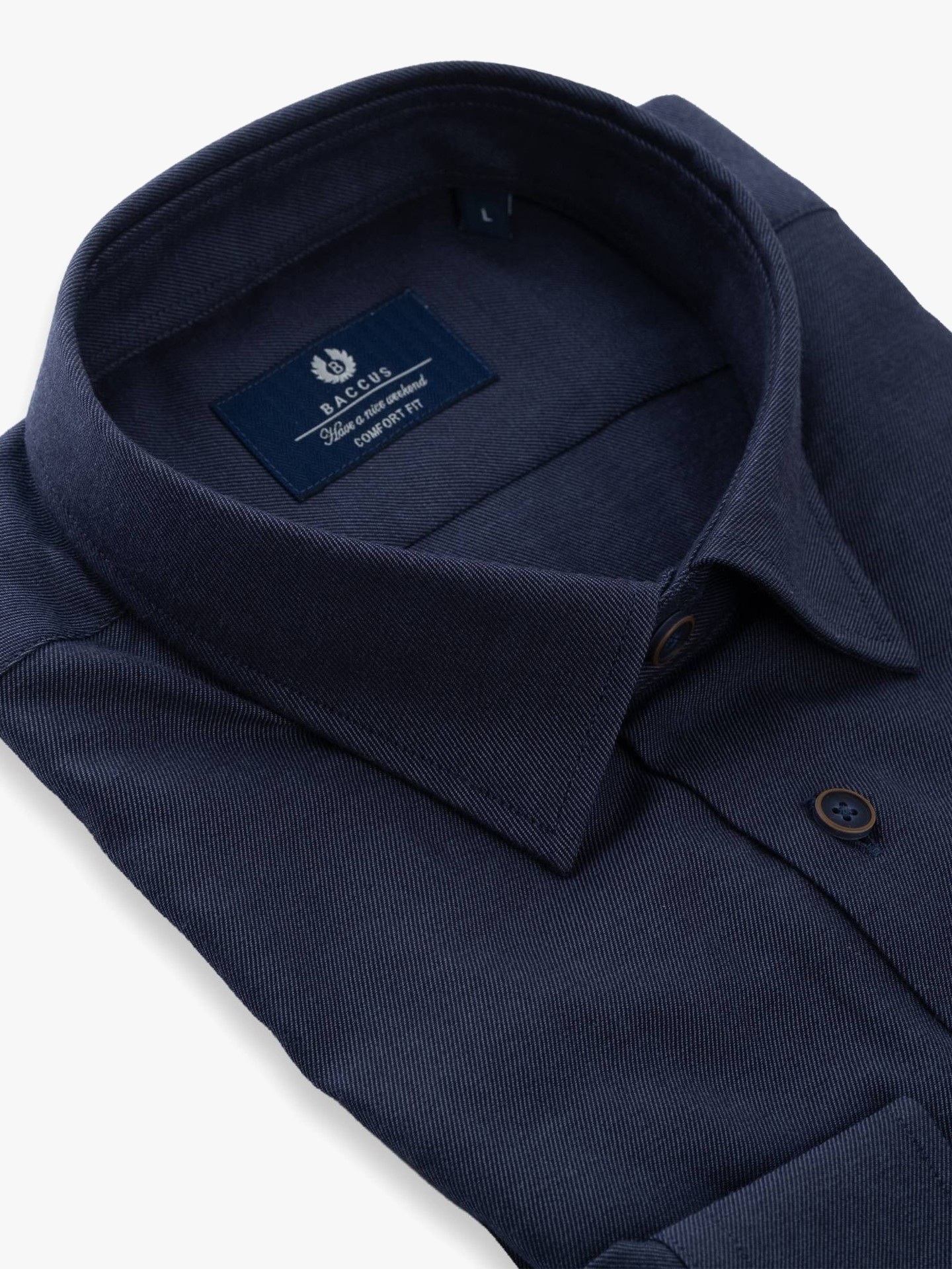 Camisa de Manga Comprida Comfort Fit