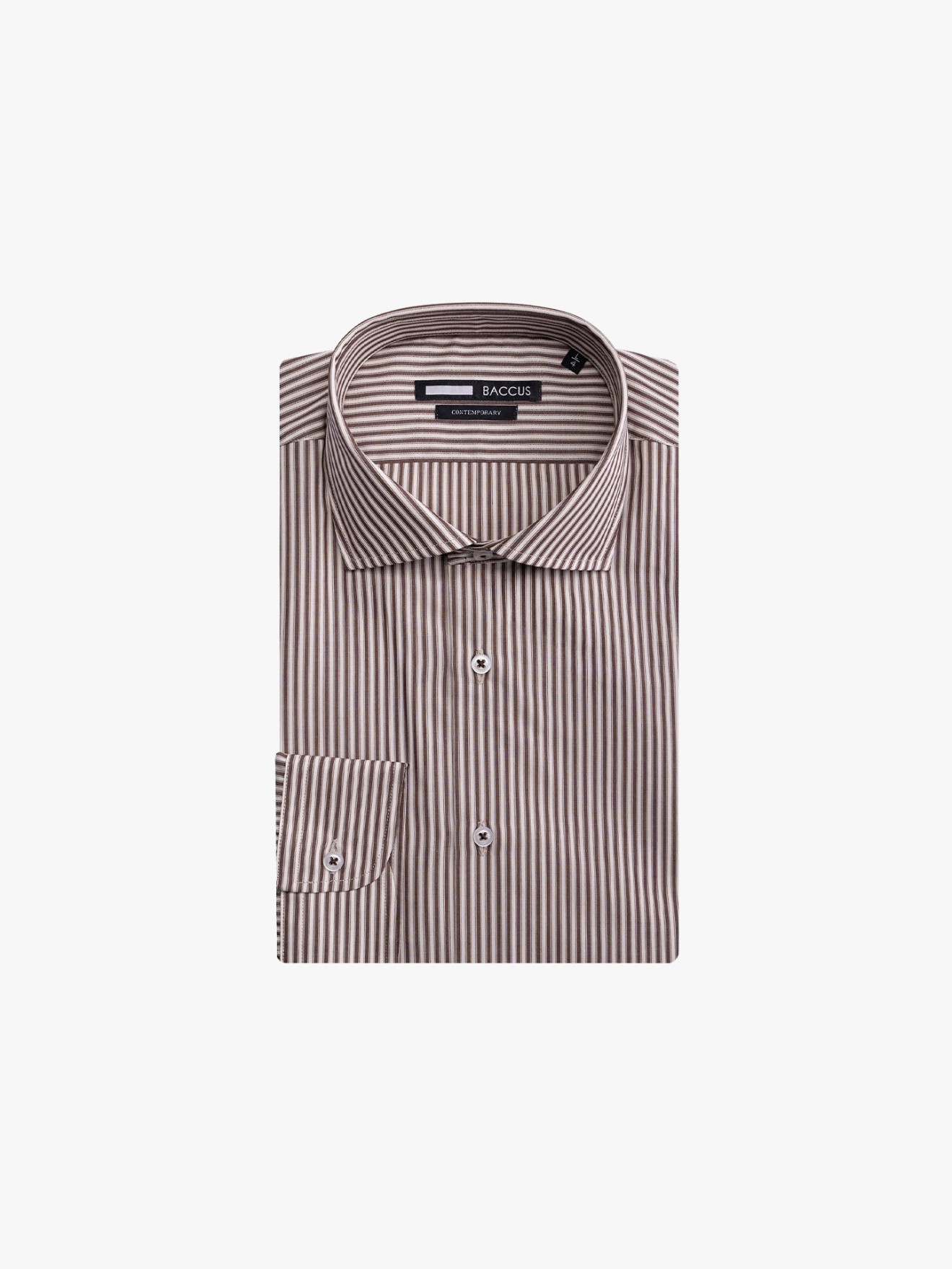 Camisa de Manga Comprida �s Riscas