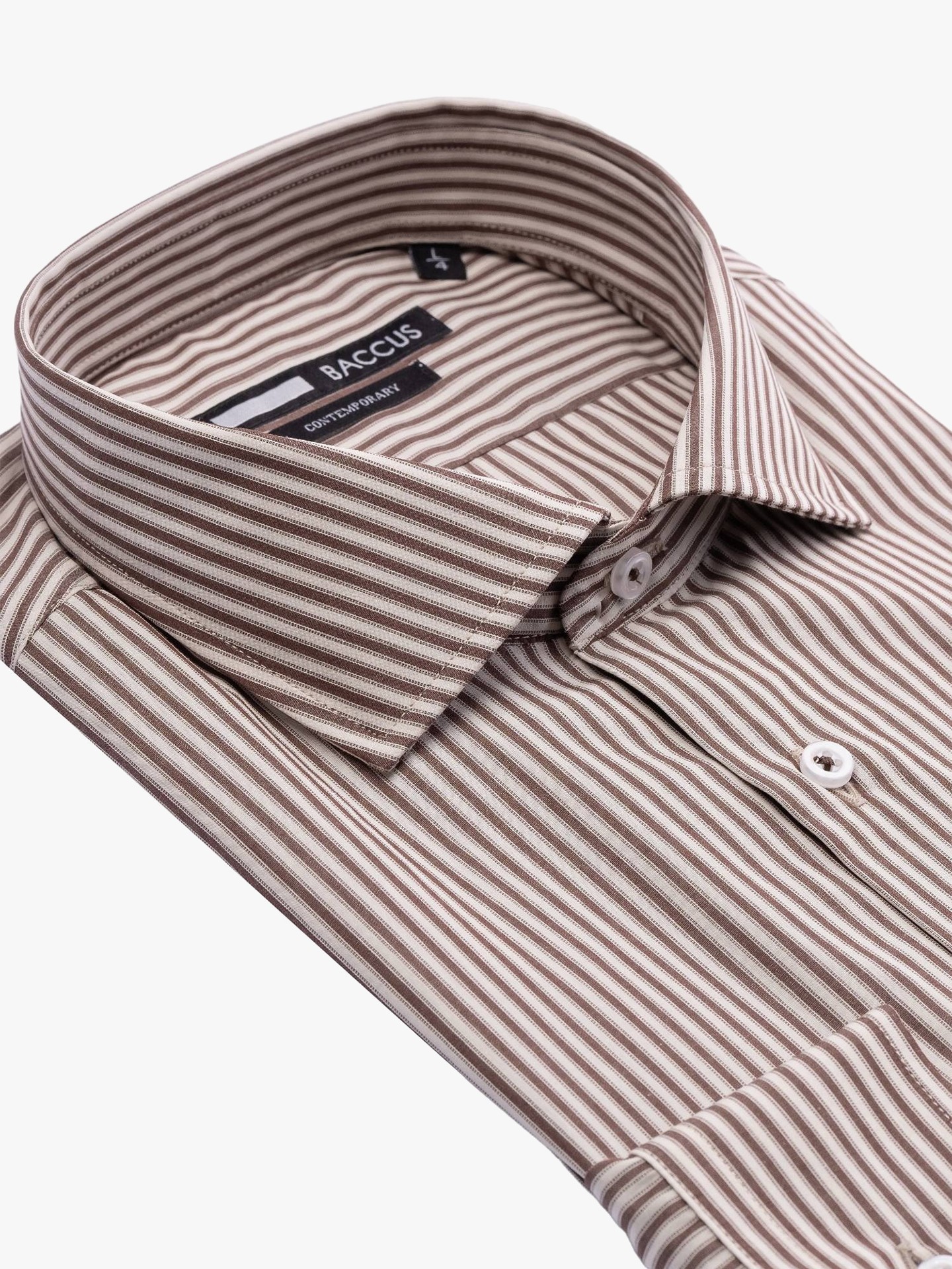 Camisa de Manga Comprida às Riscas
