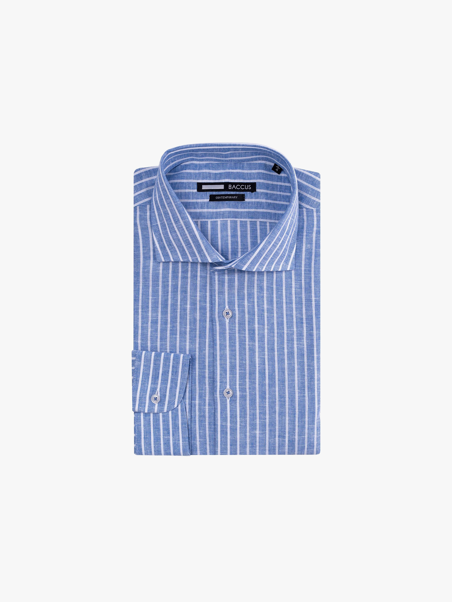 Camisa de Manga Comprida às Riscas