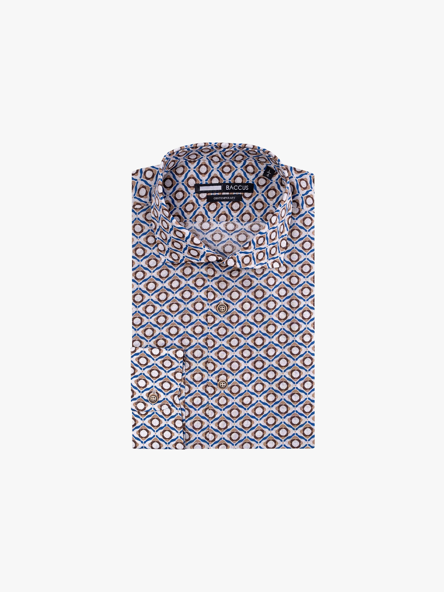 Camisa de Manga Comprida com Padrão