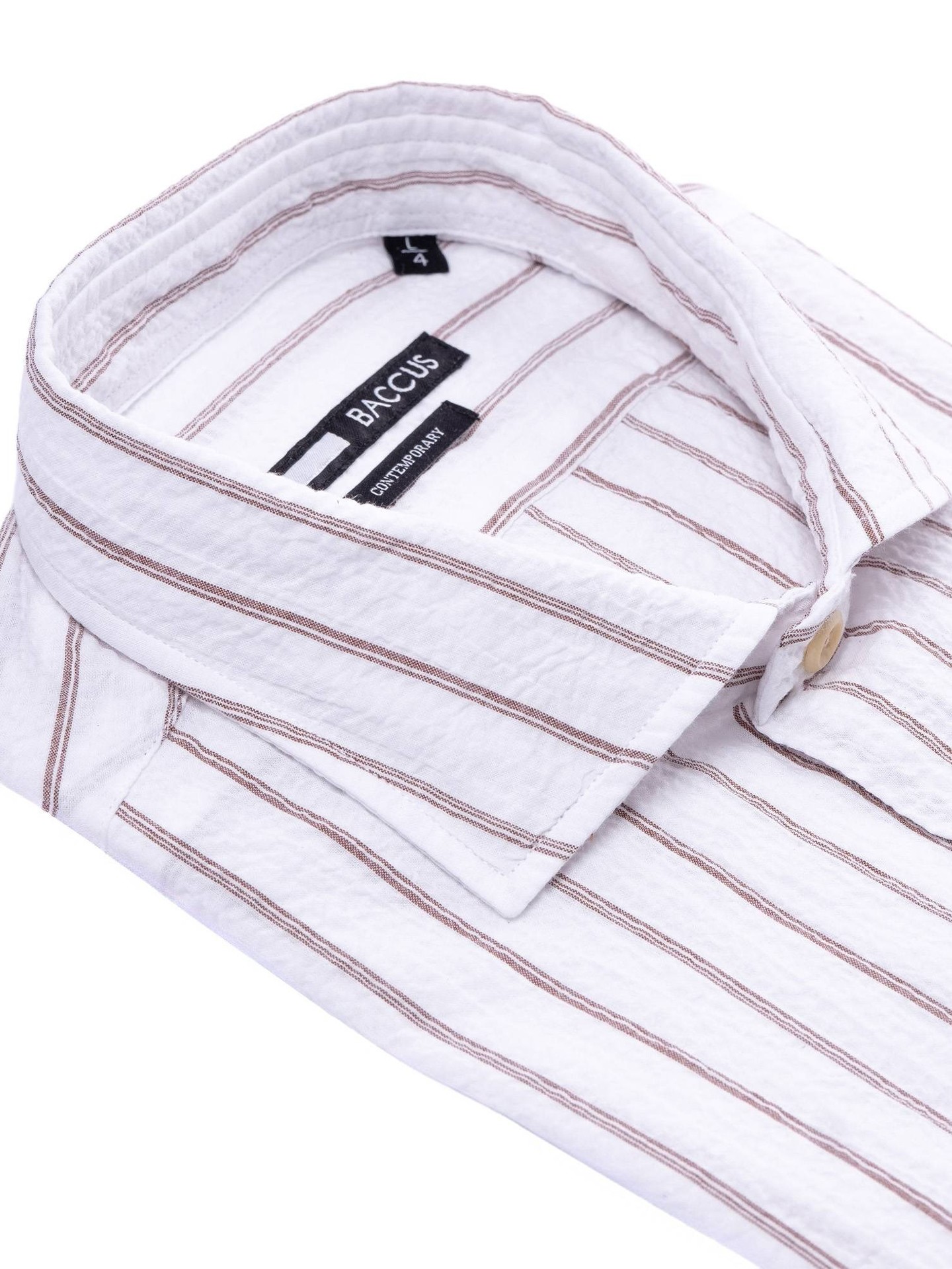 Camisa de Manga Comprida às Riscas