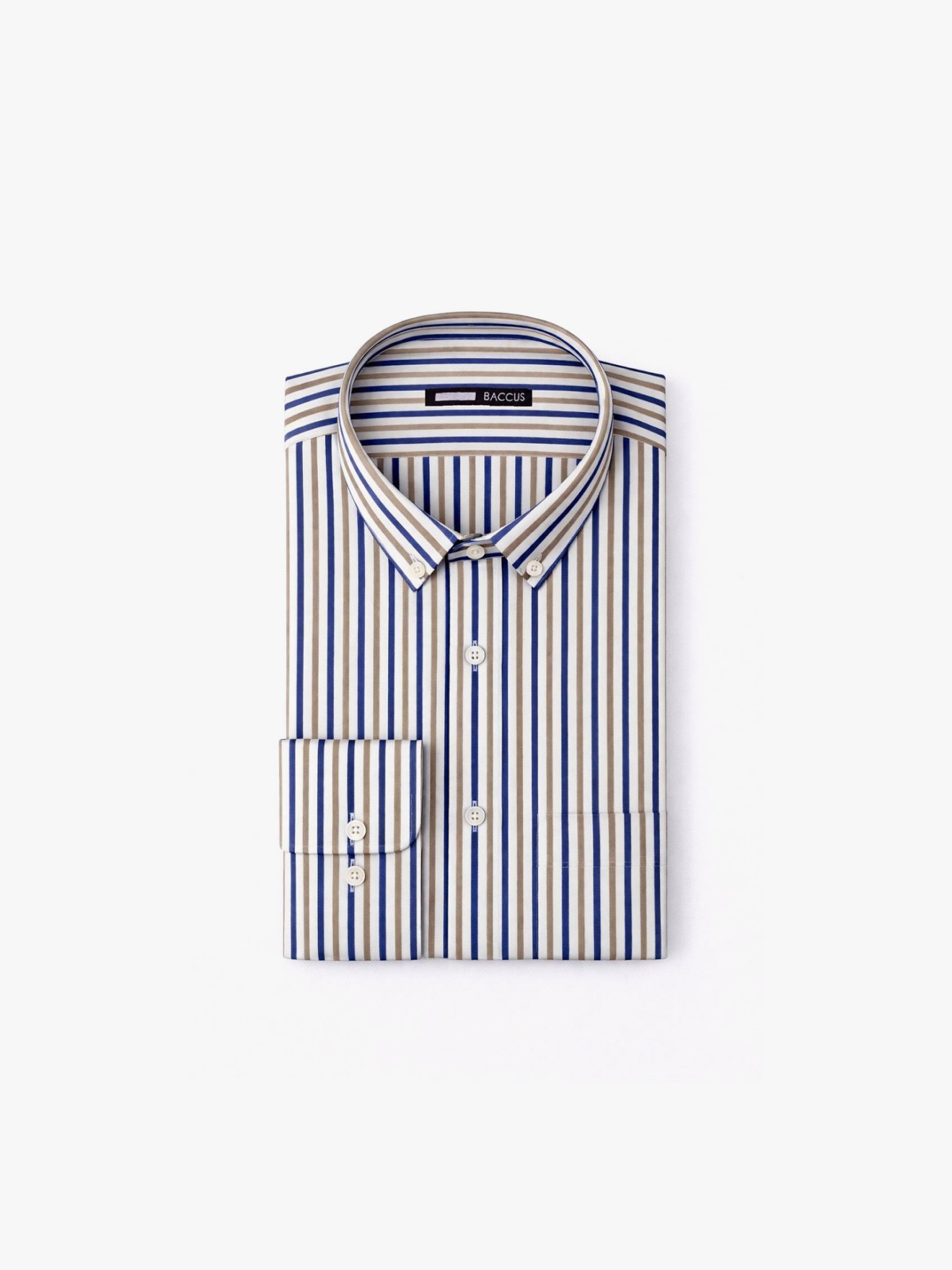 Camisa de Manga Comprida às Riscas