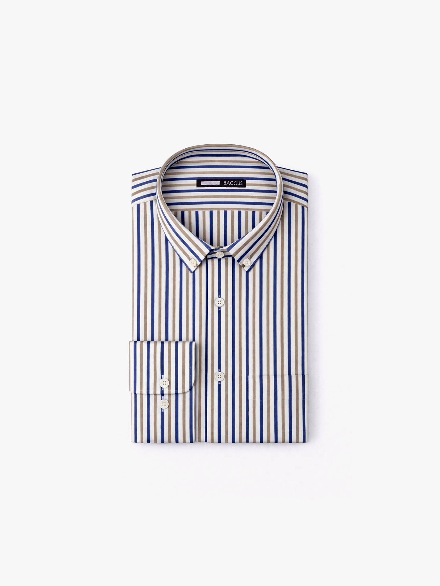 Camisa de Manga Comprida às Riscas