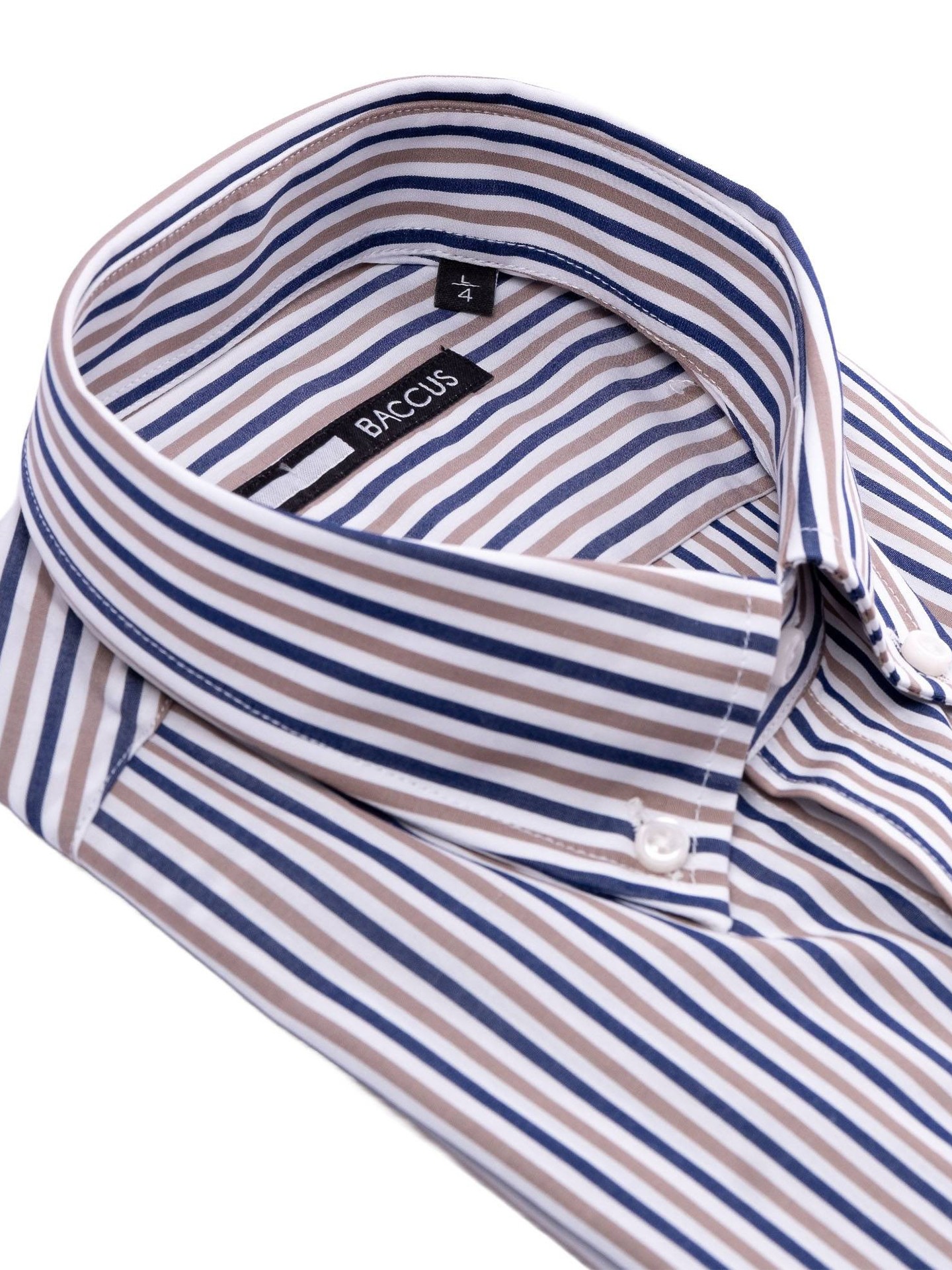 Camisa de Manga Comprida às Riscas
