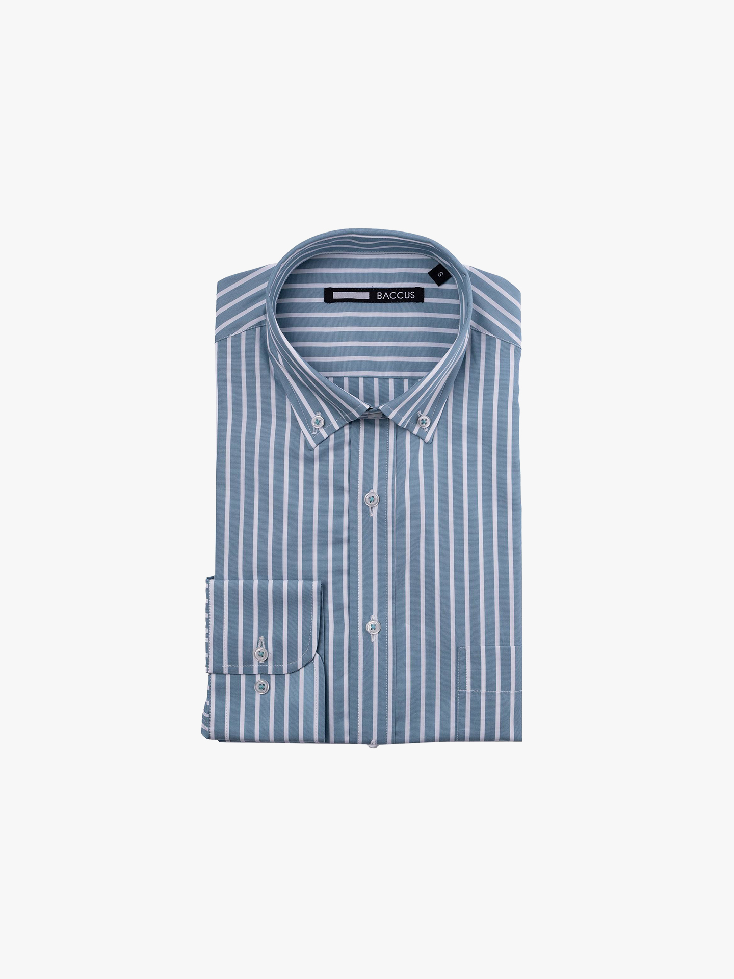 Camisa de Manga Comprida às Riscas