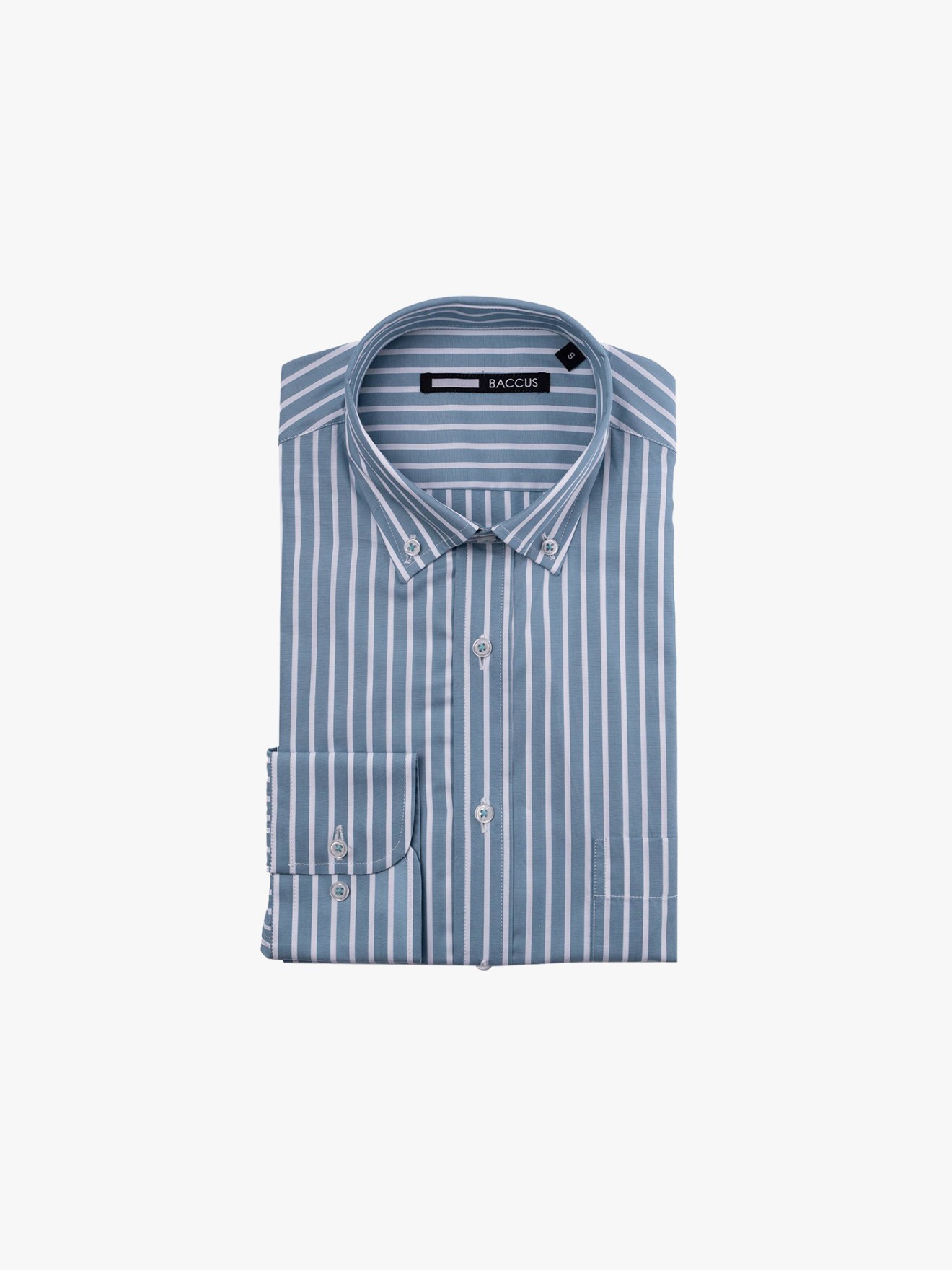 Camisa de Manga Comprida �s Riscas