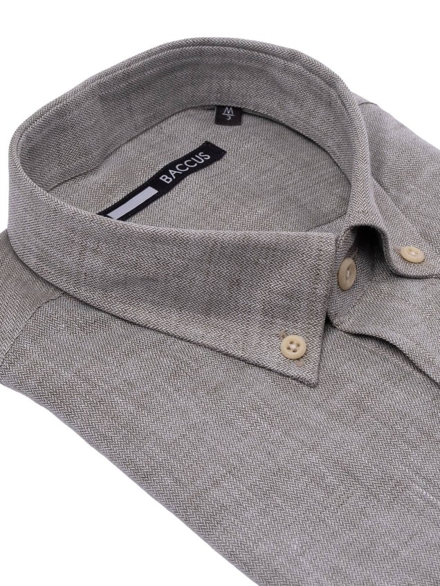 Camisa de Manga Comprida Regular Fit