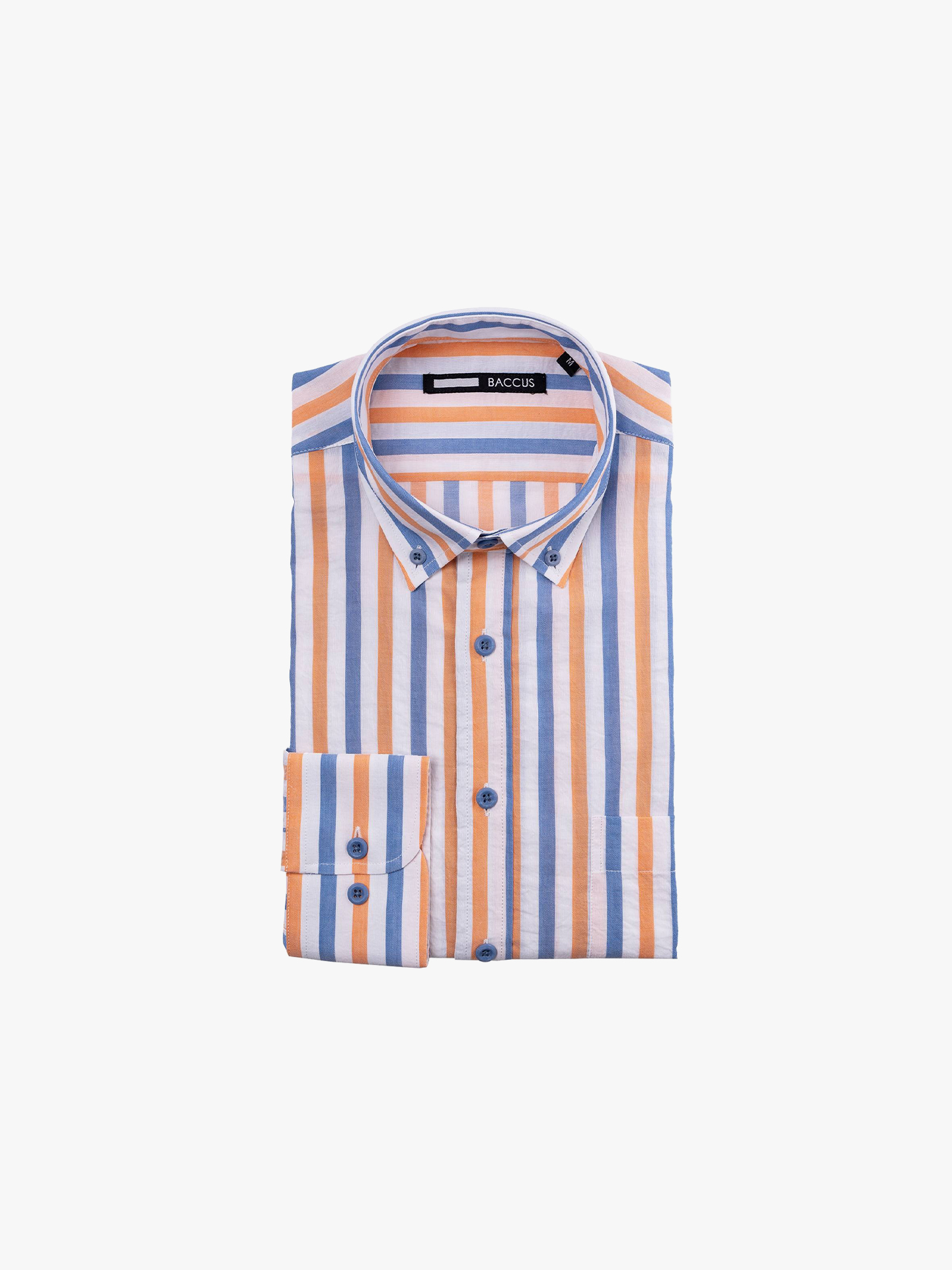 Camisa de Manga Comprida às Riscas