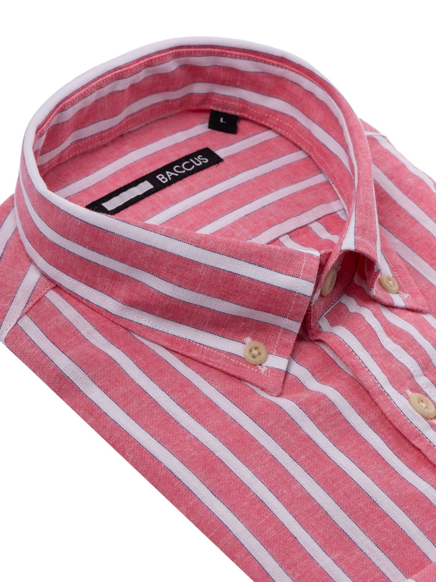 Camisa de Manga Comprida às Riscas