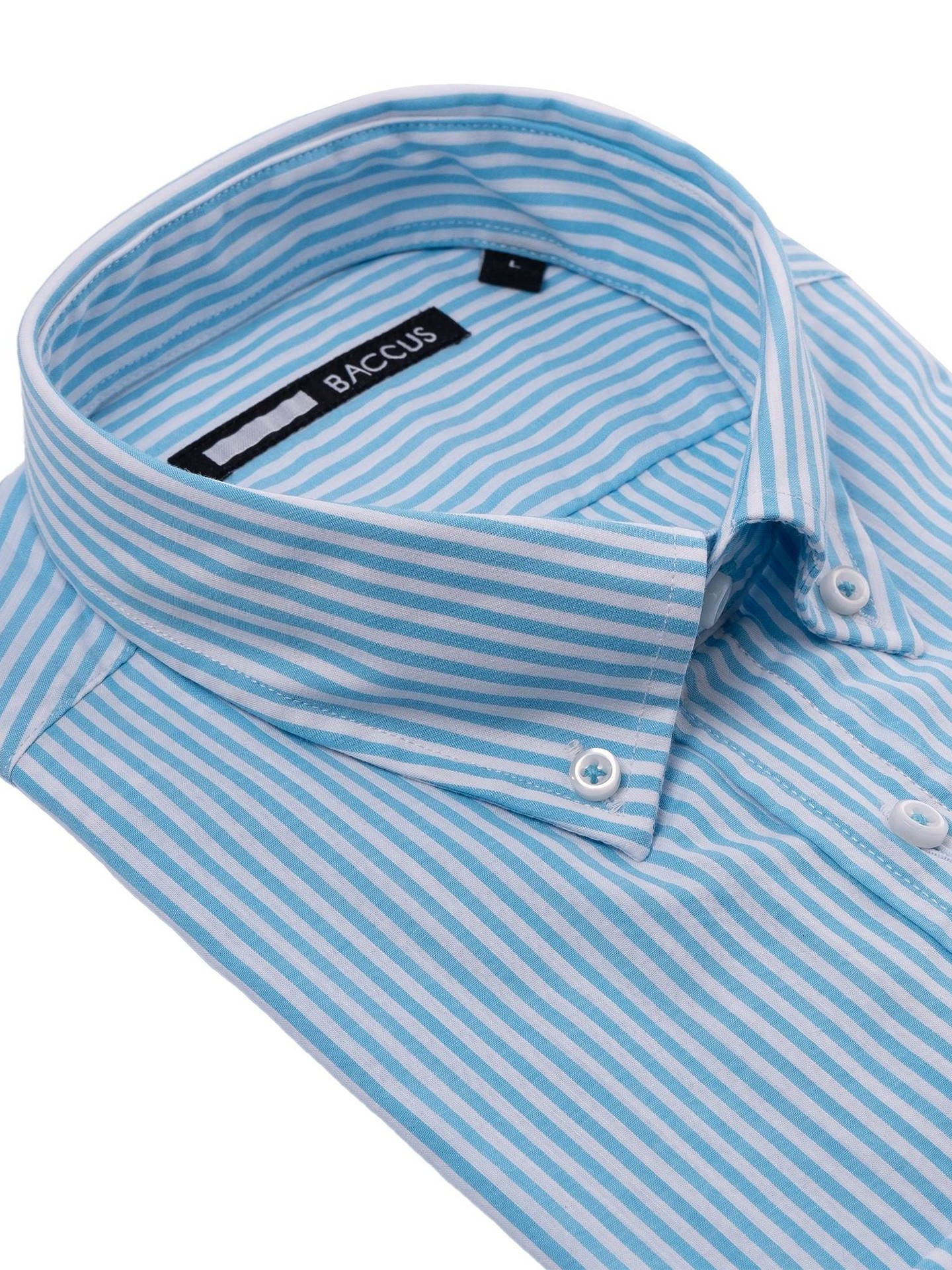 Camisa de Manga Comprida às Riscas