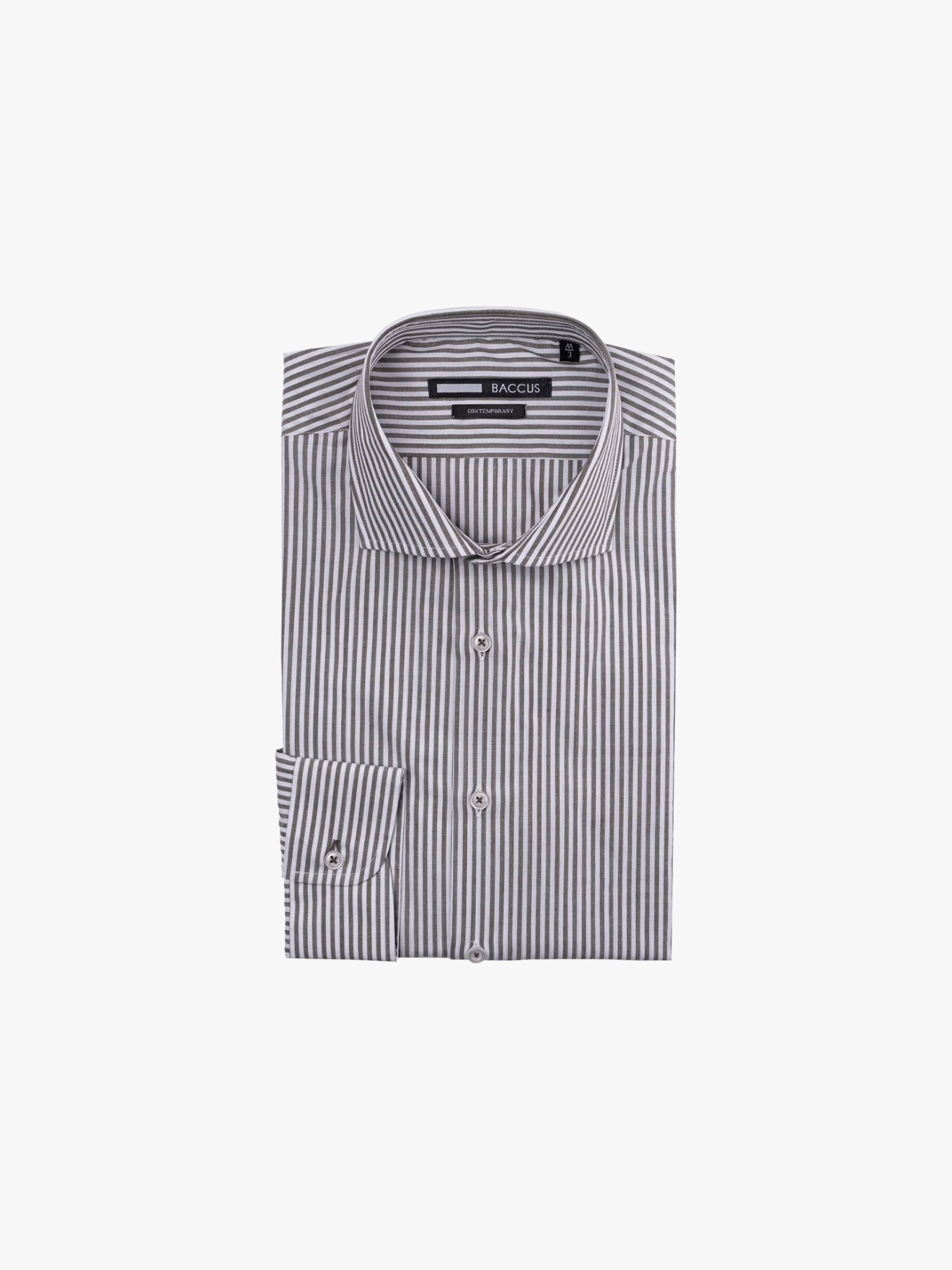 Camisa de Manga Comprida �s Riscas
