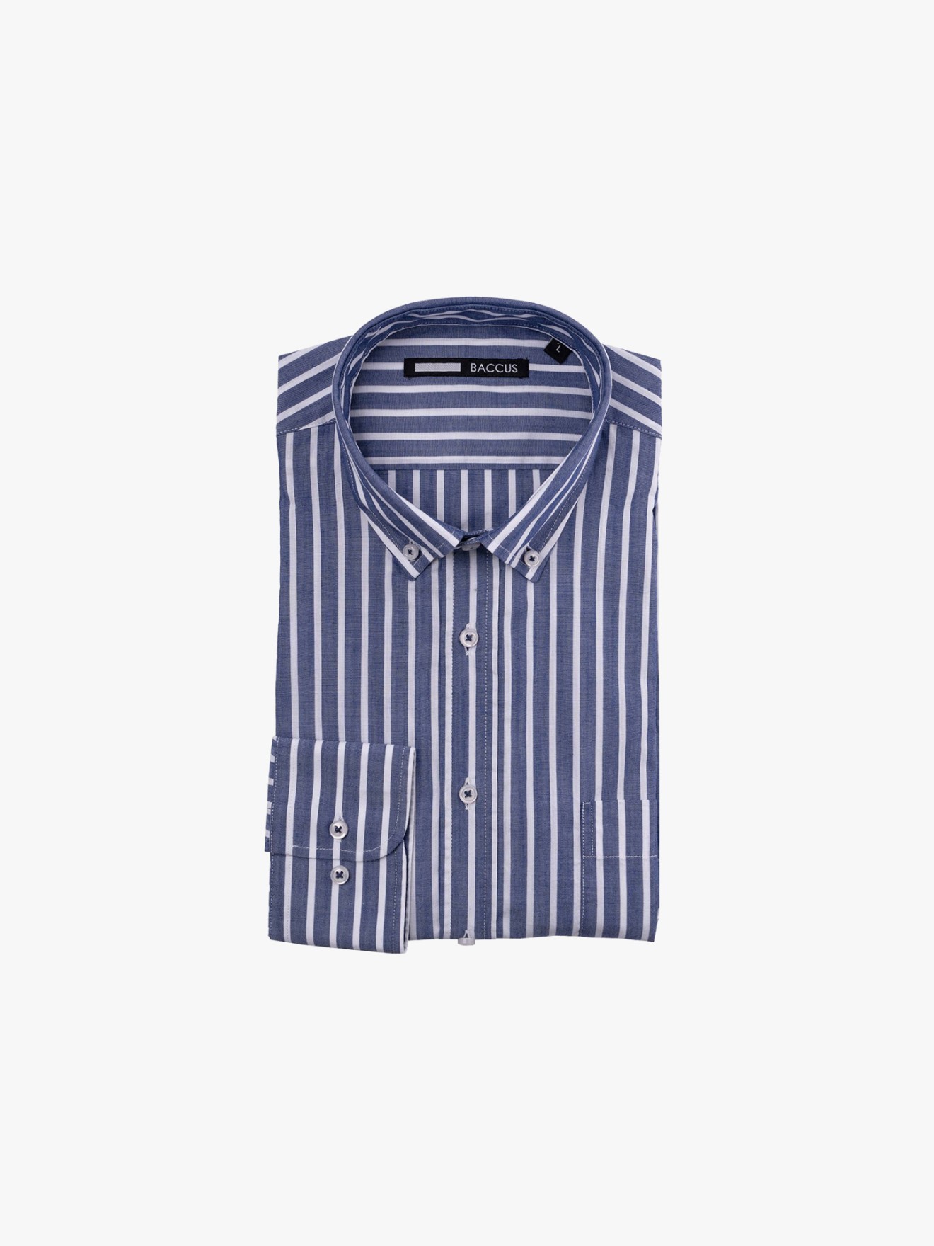 Camisa de Manga Comprida �s Riscas