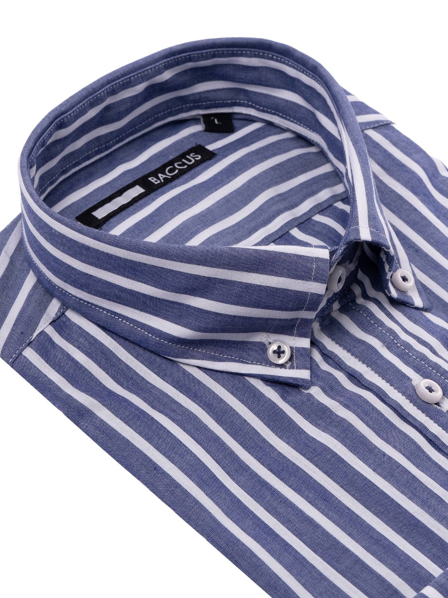 Camisa de Manga Comprida às Riscas