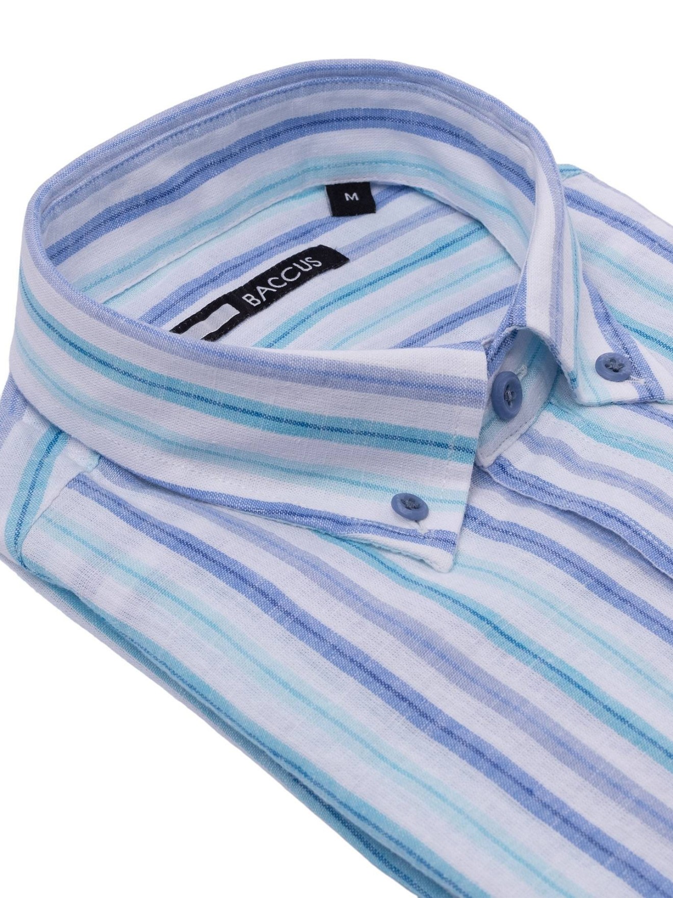 Camisa de Manga Comprida �s Riscas