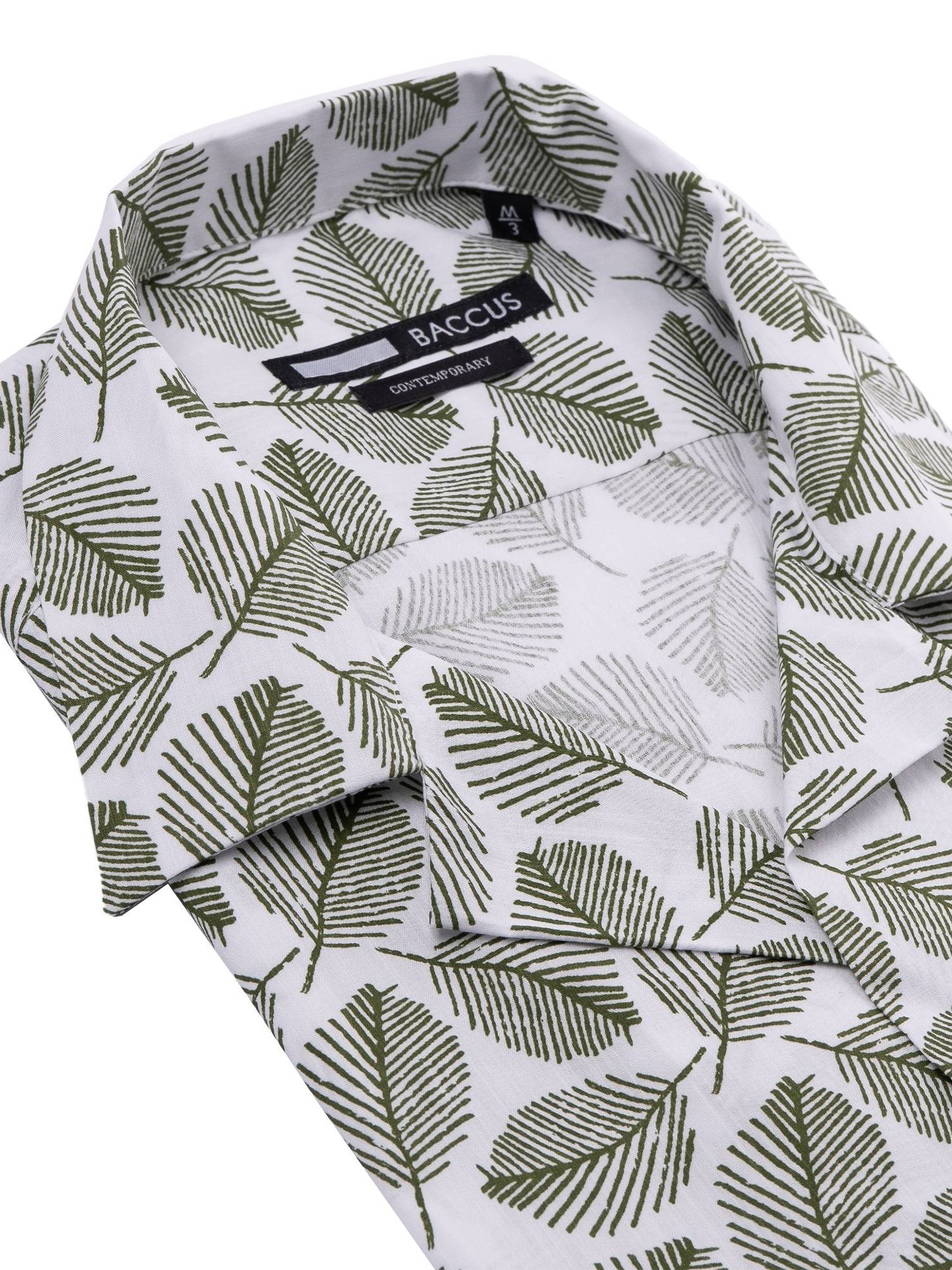 Camisa de Manga Curta com Padrão