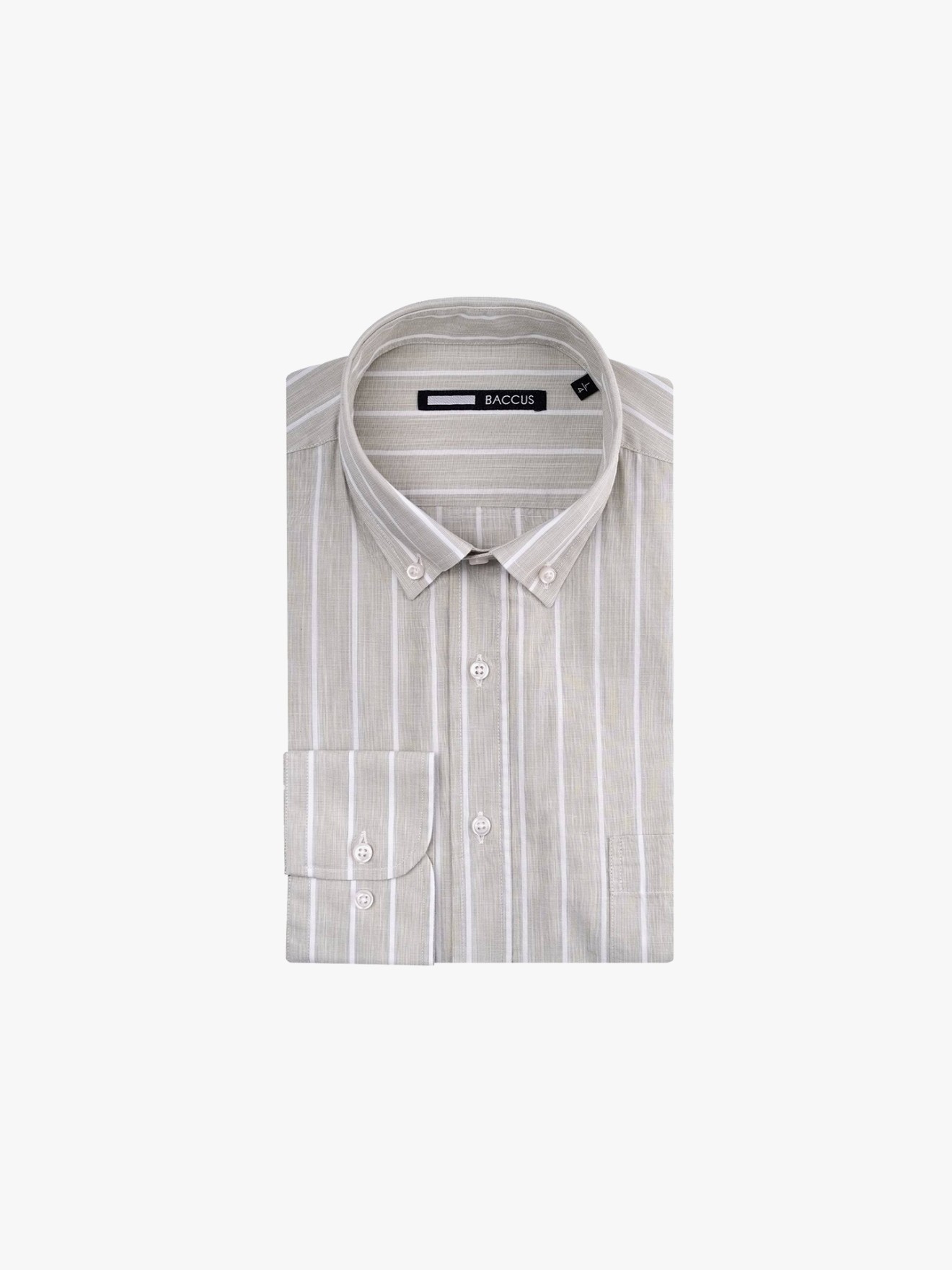 Camisa de Manga Comprida às Riscas