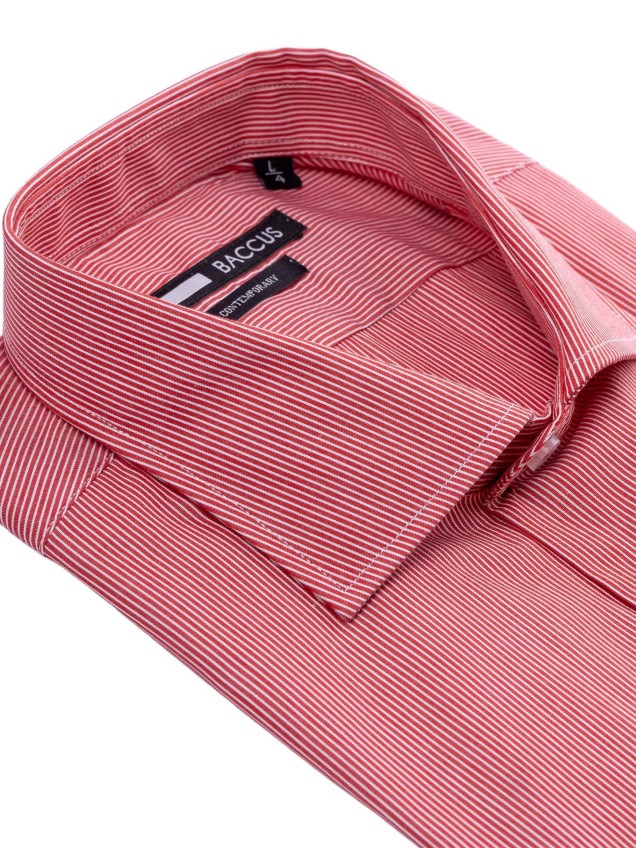 Camisa de Manga Comprida às Riscas