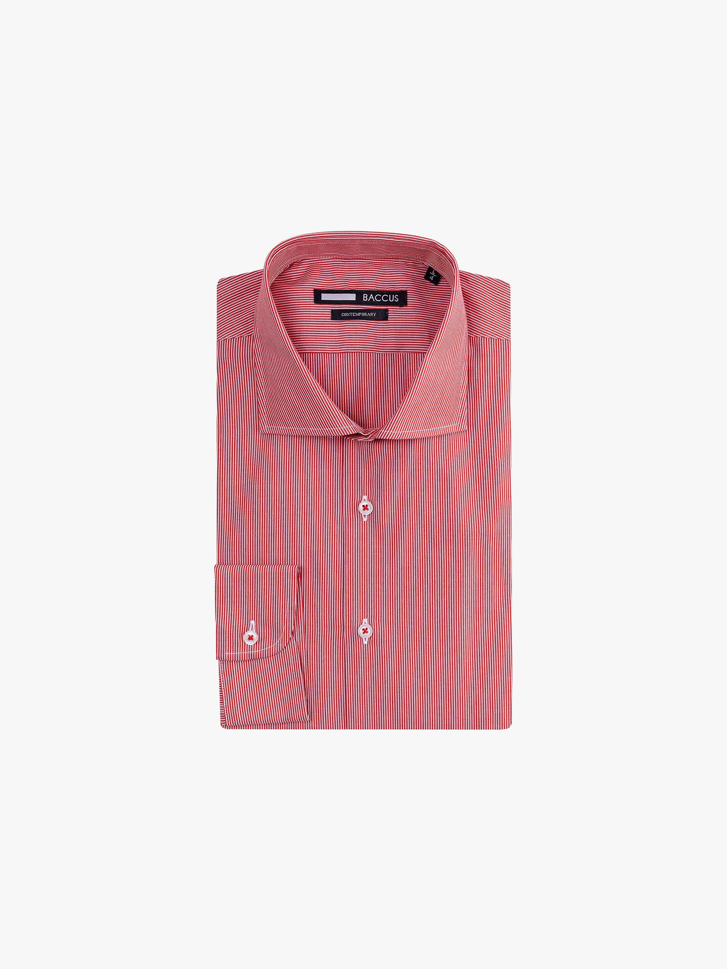 Camisa de Manga Comprida às Riscas