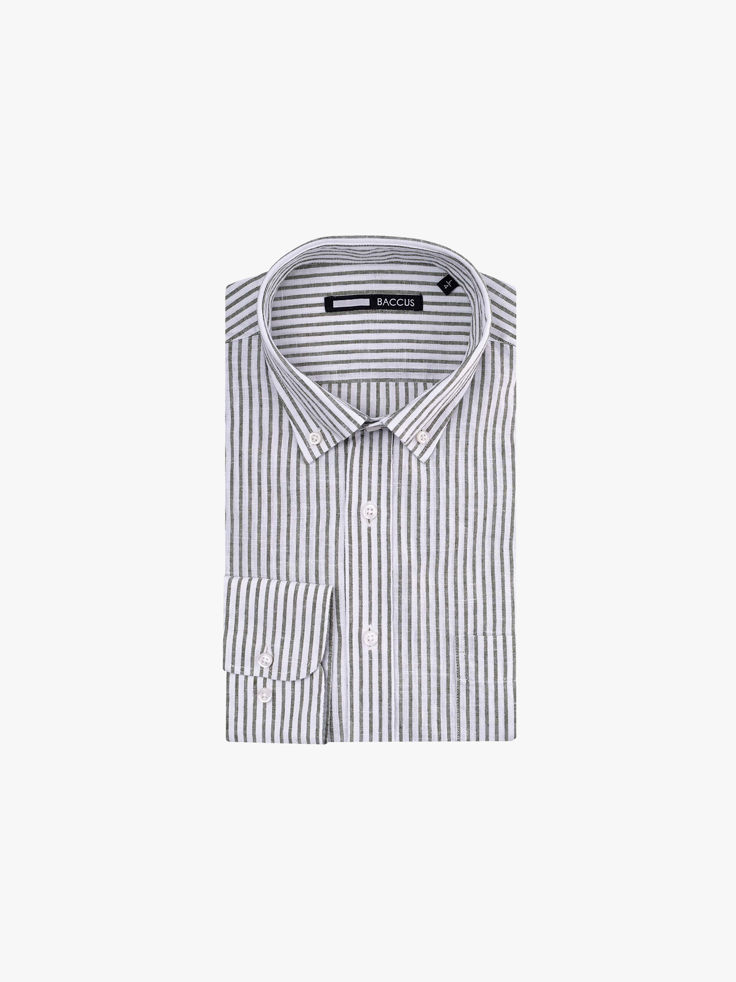 Camisa de Manga Comprida às Riscas