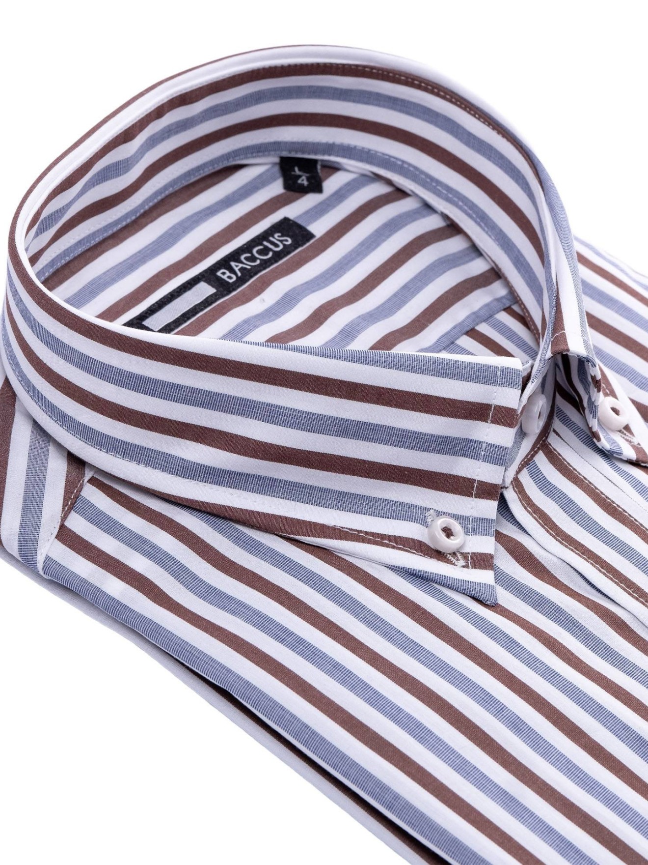 Camisa de Manga Comprida �s Riscas