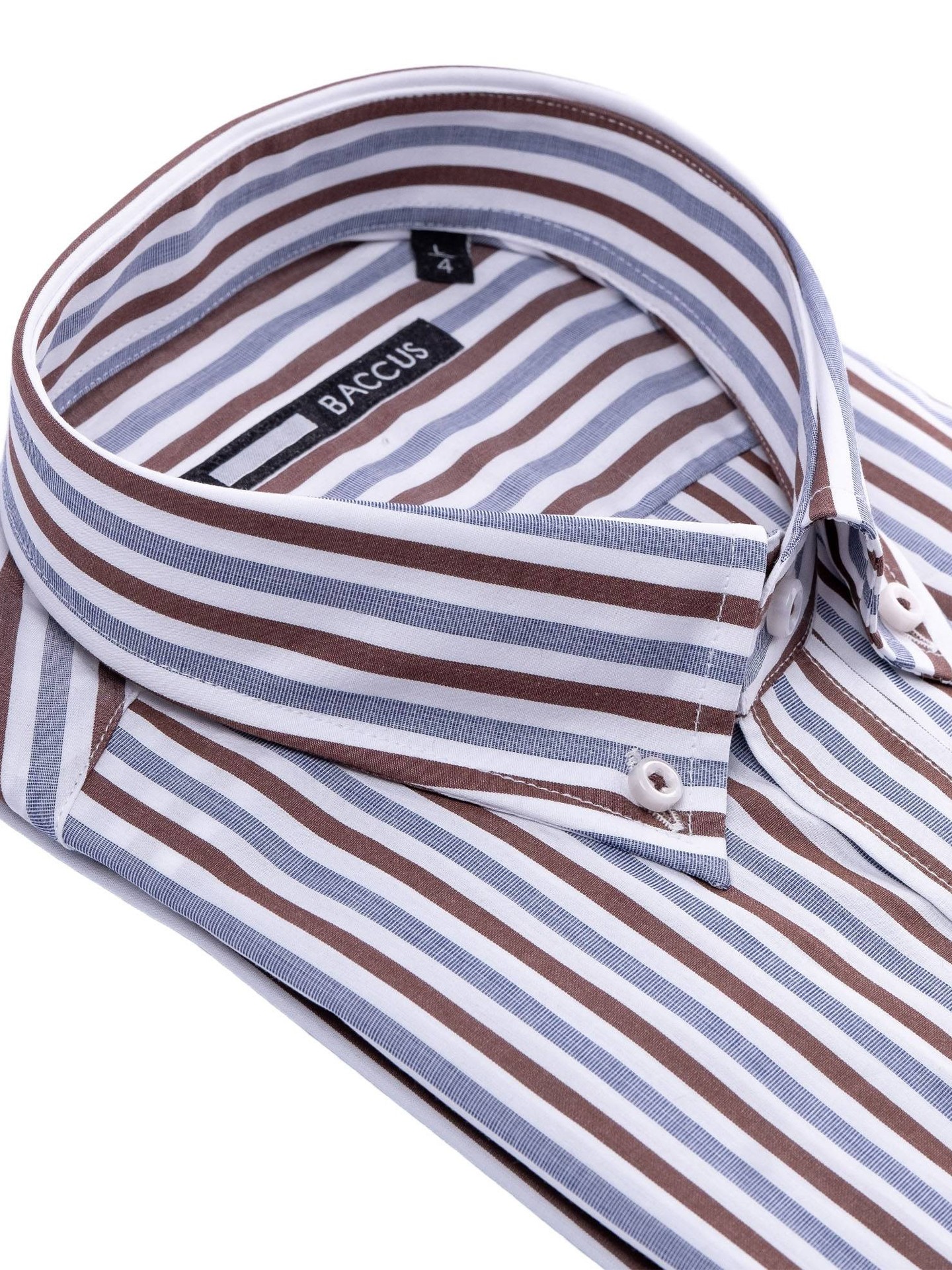 Camisa de Manga Comprida às Riscas