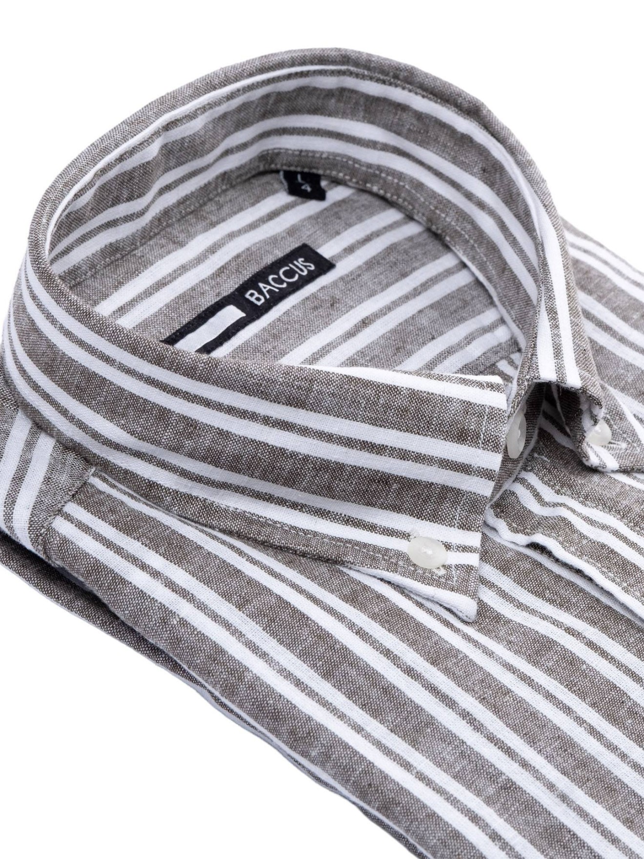 Camisa de Manga Comprida �s Riscas
