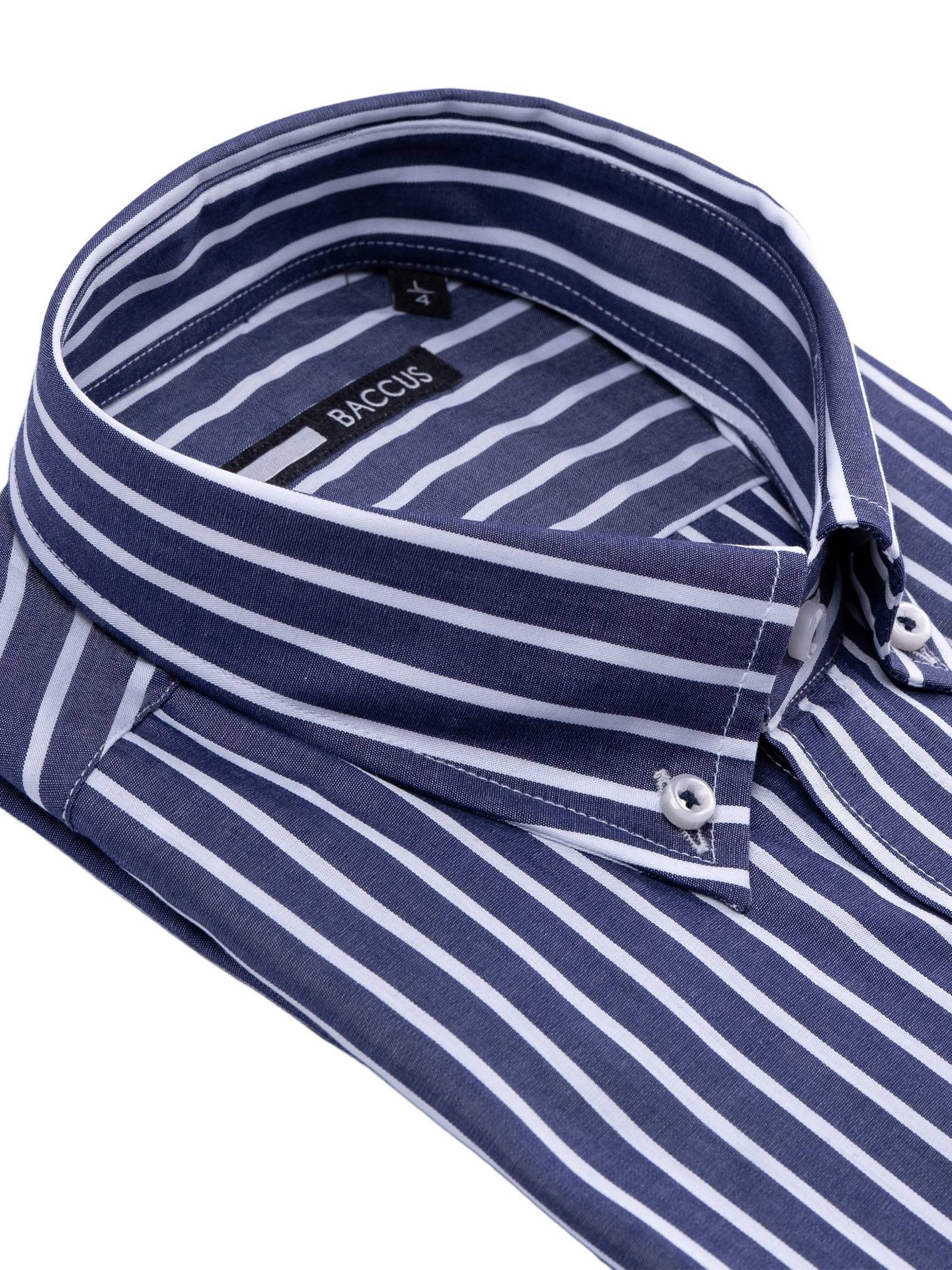 Camisa de Manga Comprida às Riscas