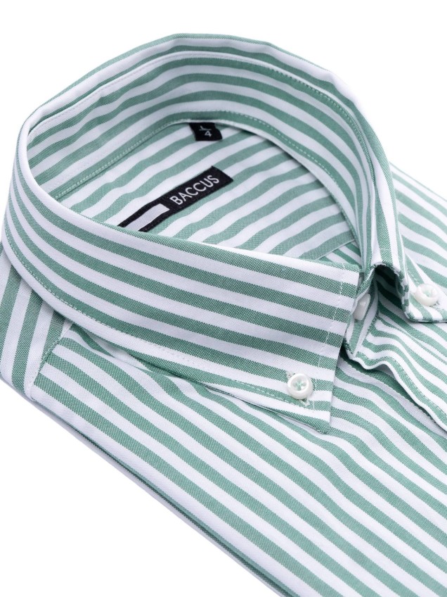 Camisa de Manga Comprida às Riscas
