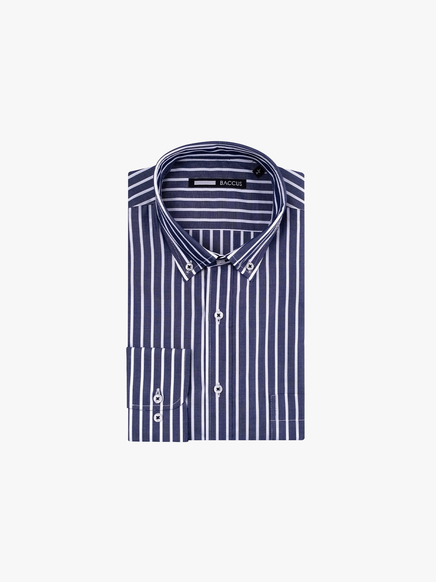 Camisa de Manga Comprida às Riscas