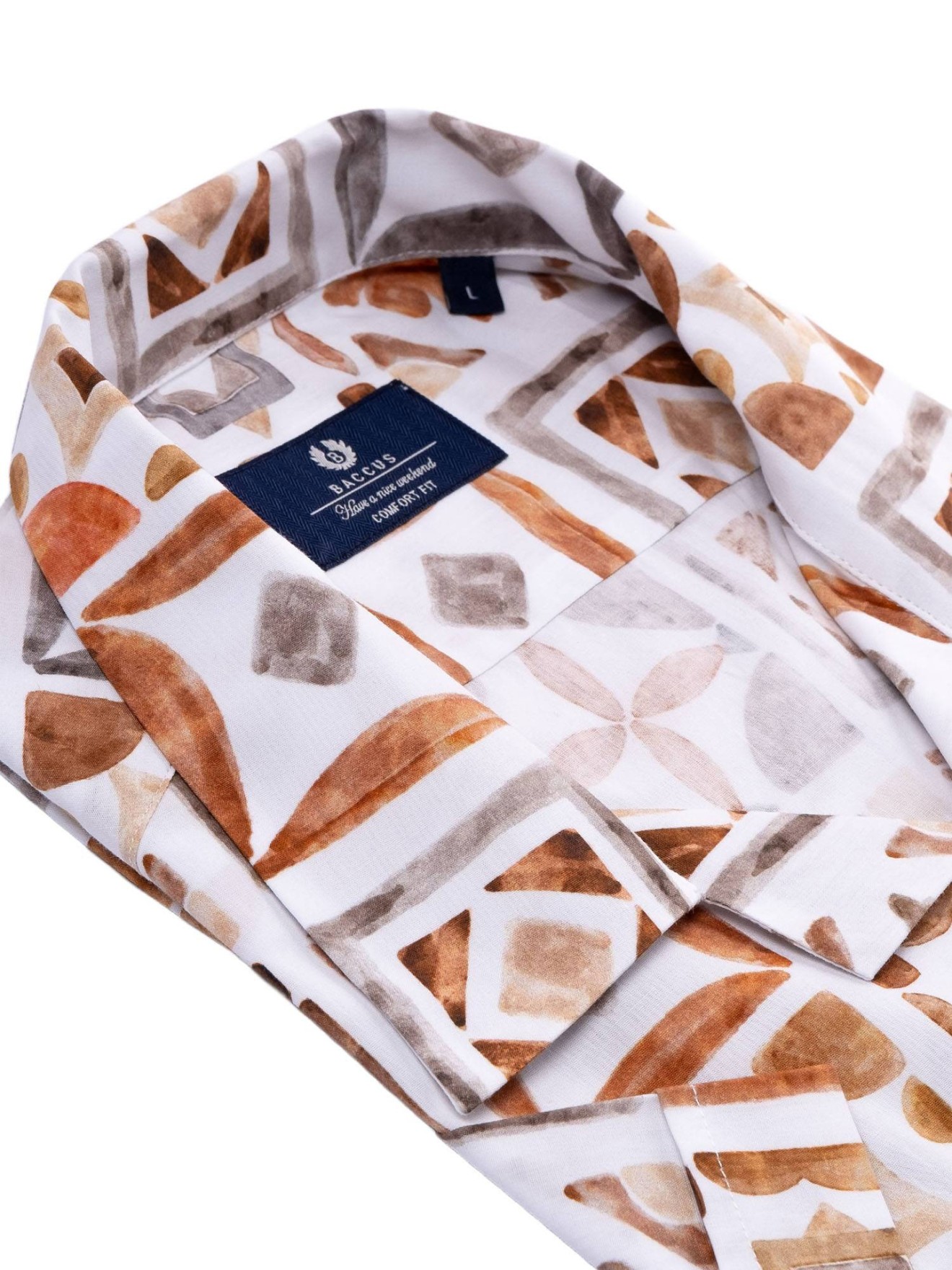 Camisa Havaiana Estampada