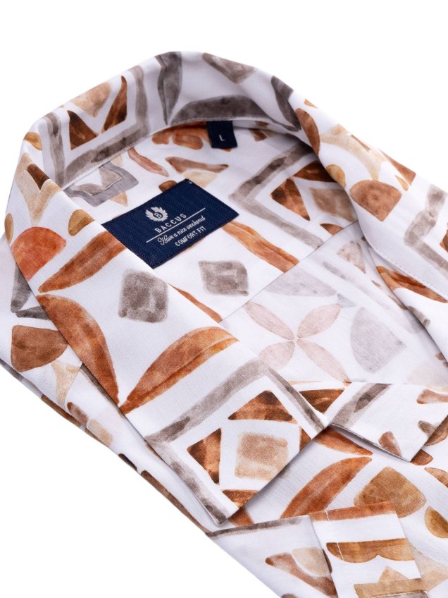 Camisa Havaiana Estampada