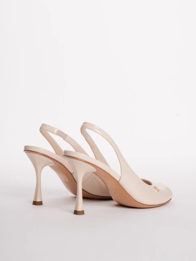Sapatos Slingback de Salto Stiletto