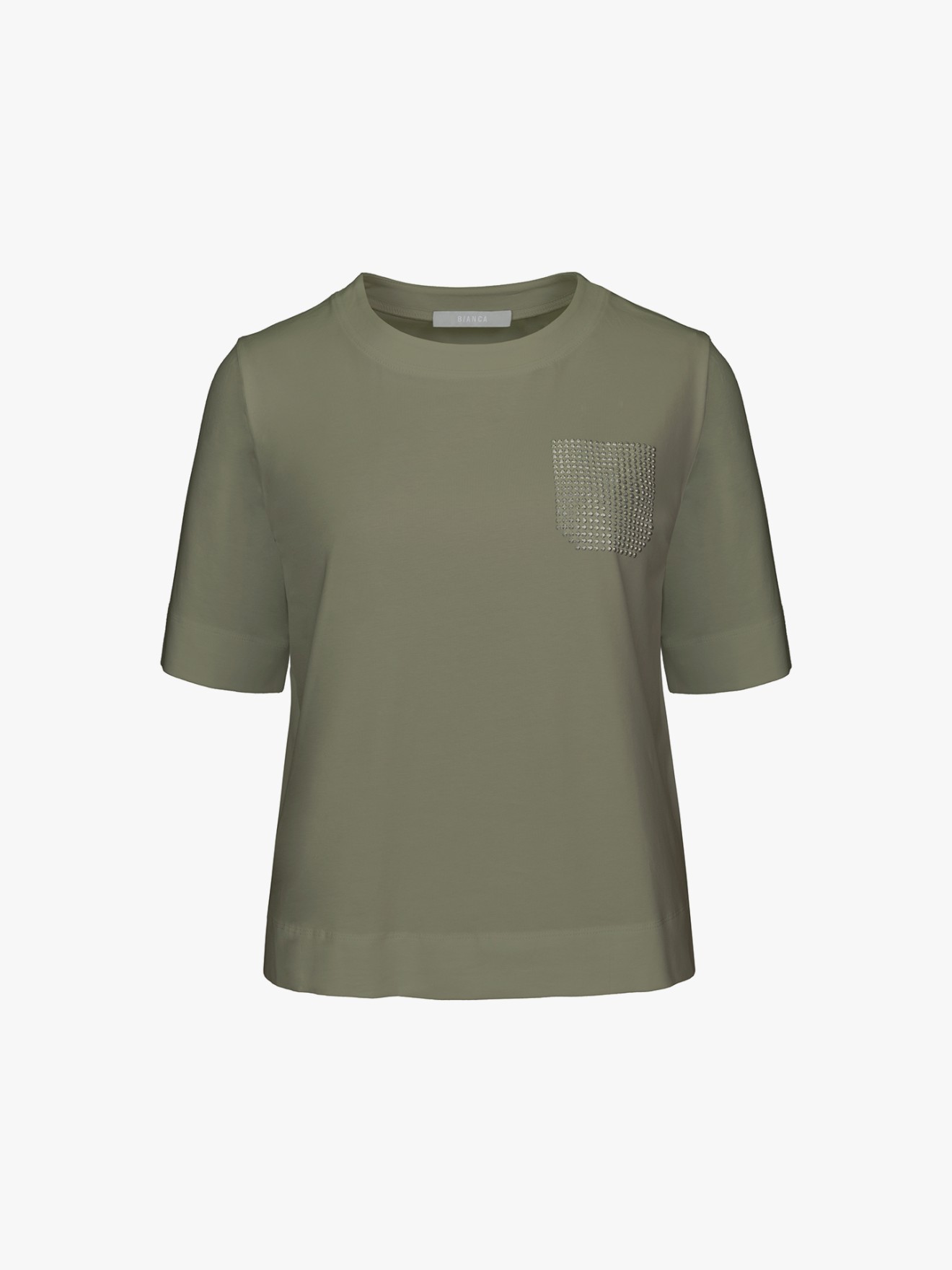T-shirt com Bolso Dinia