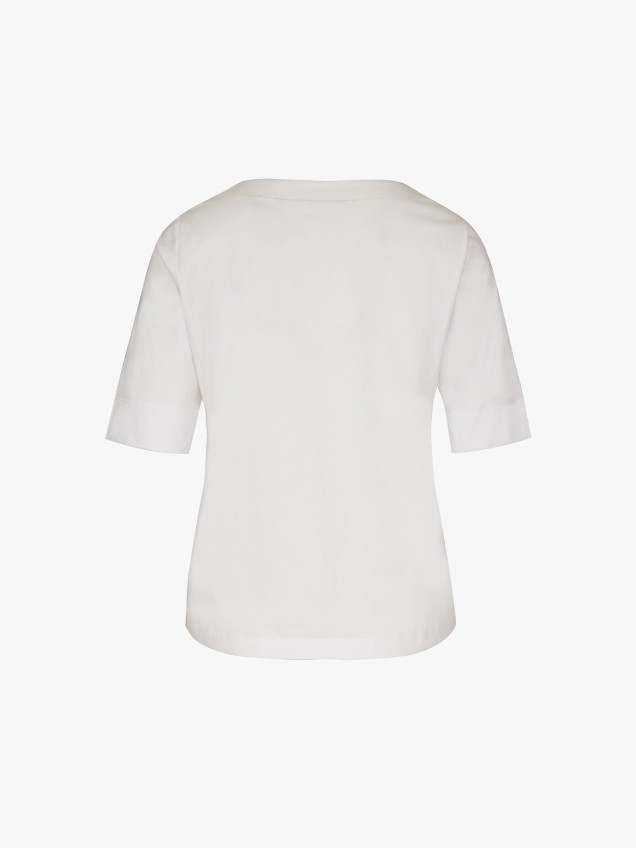 T-shirt com Bordado Dinia