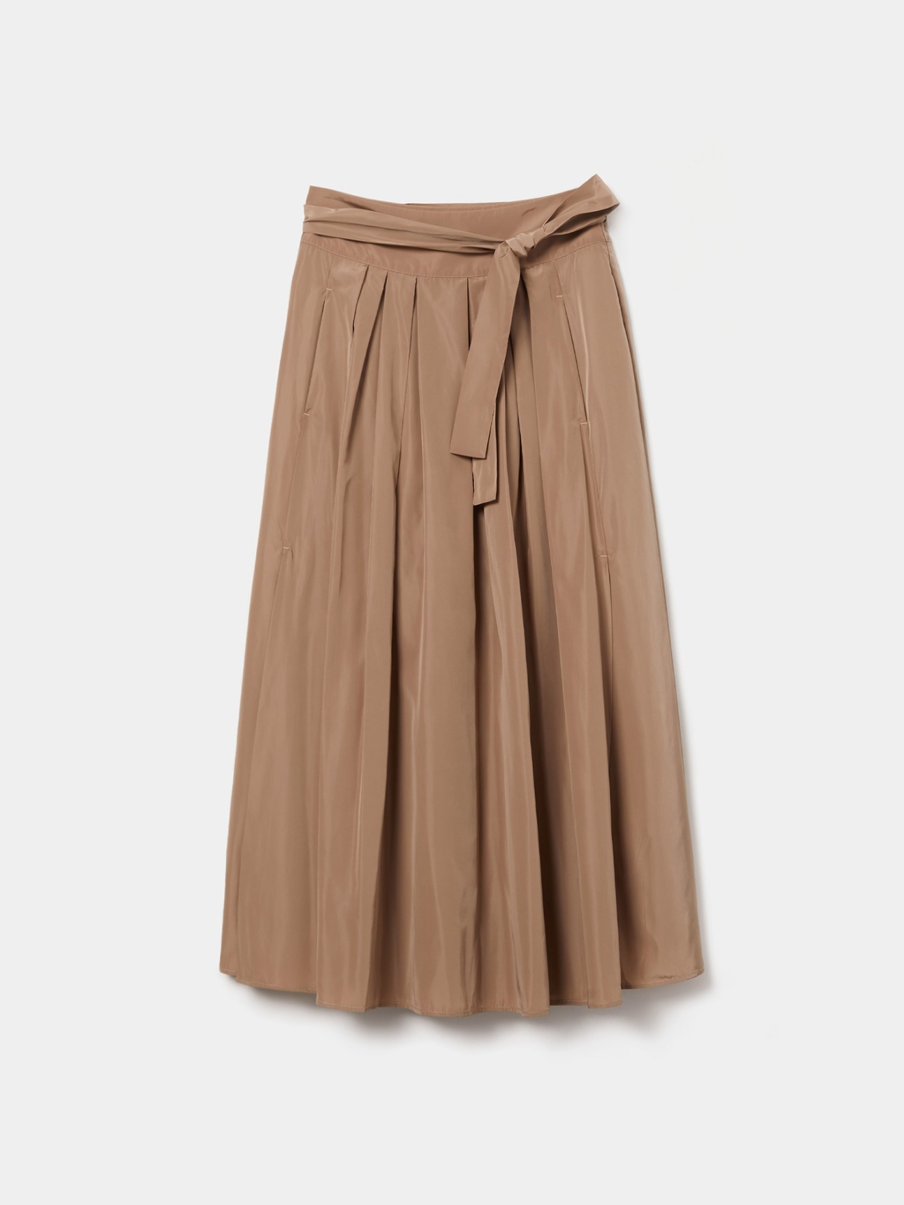 Saia Midi com Pregas