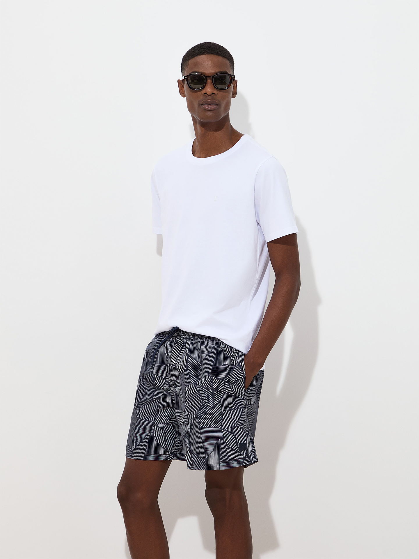 Calções de Banho com Estampado