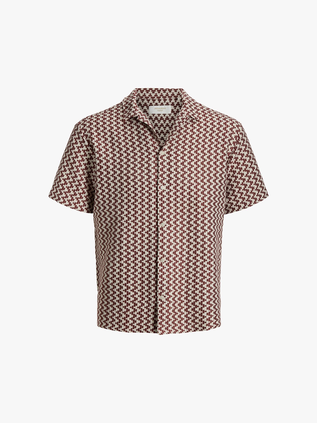 Camisa de Manga Curta com Padr�o