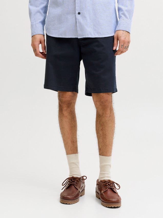 Calções Chino Relaxed Fit