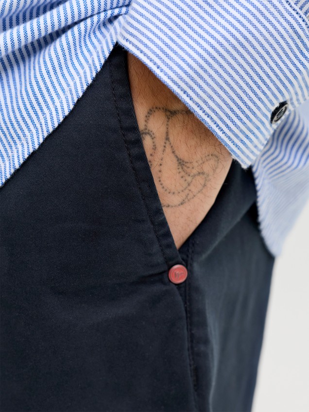 Calções Chino Relaxed Fit