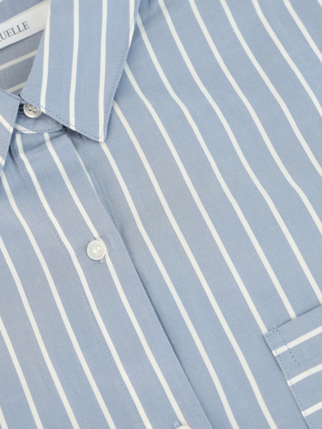 Camisa de Dormir às Riscas