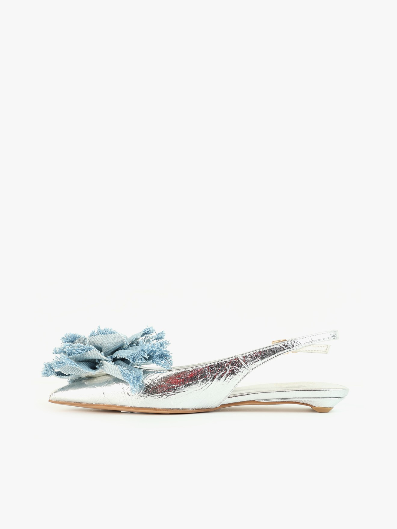 Sapatos Rasos com Flor