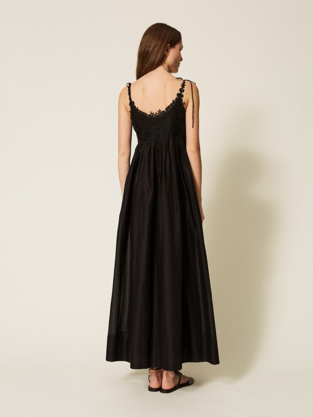 Vestido Comprido de Musseline