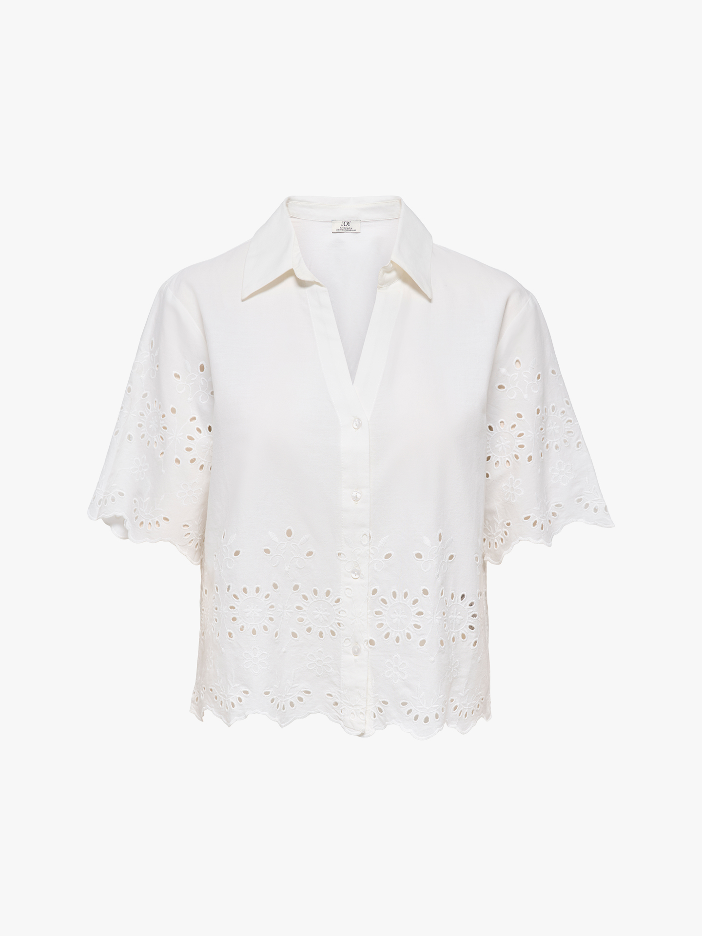 Camisa com Bordado Perfurado