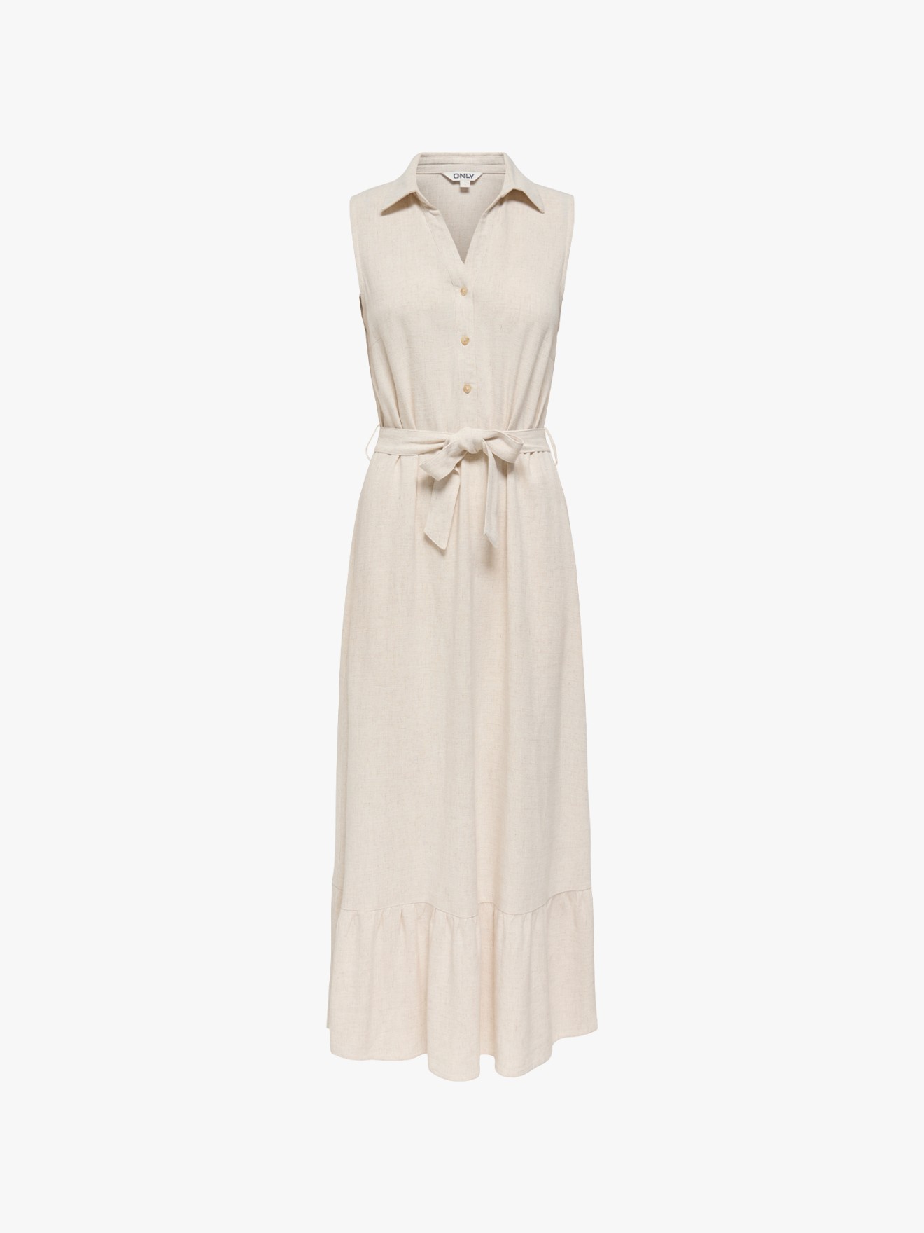 Vestido Maxi com Cinto